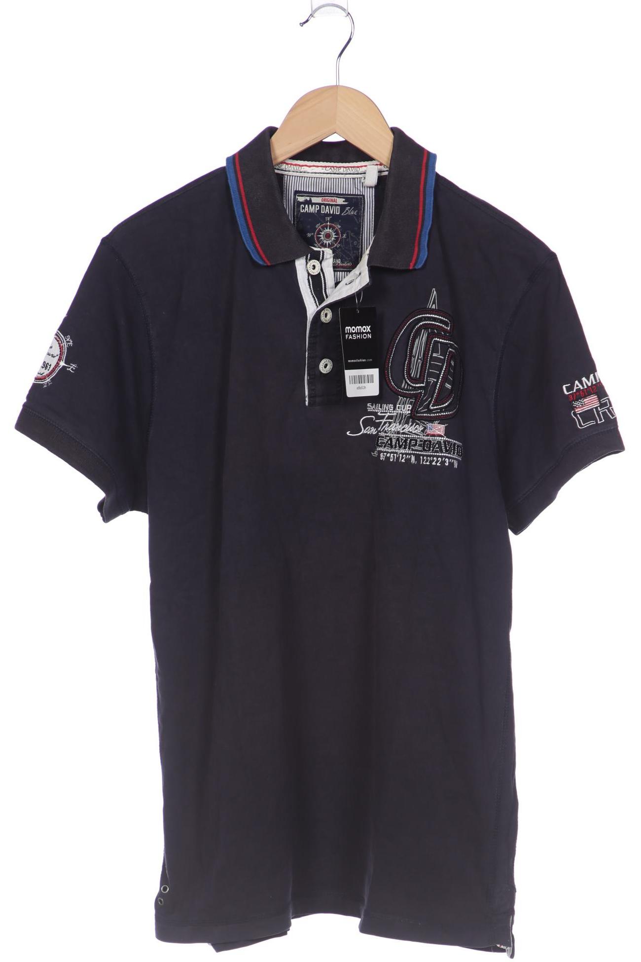 

Camp David Herren Poloshirt, marineblau