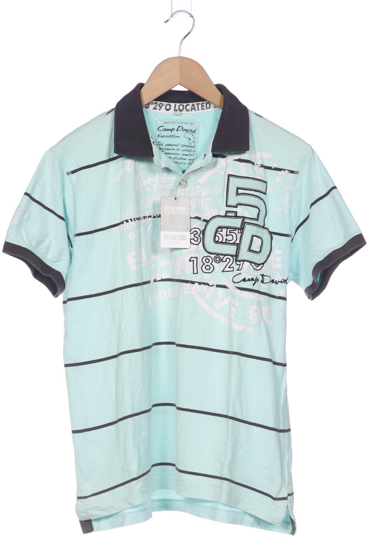

Camp David Herren Poloshirt, hellblau, Gr. 48