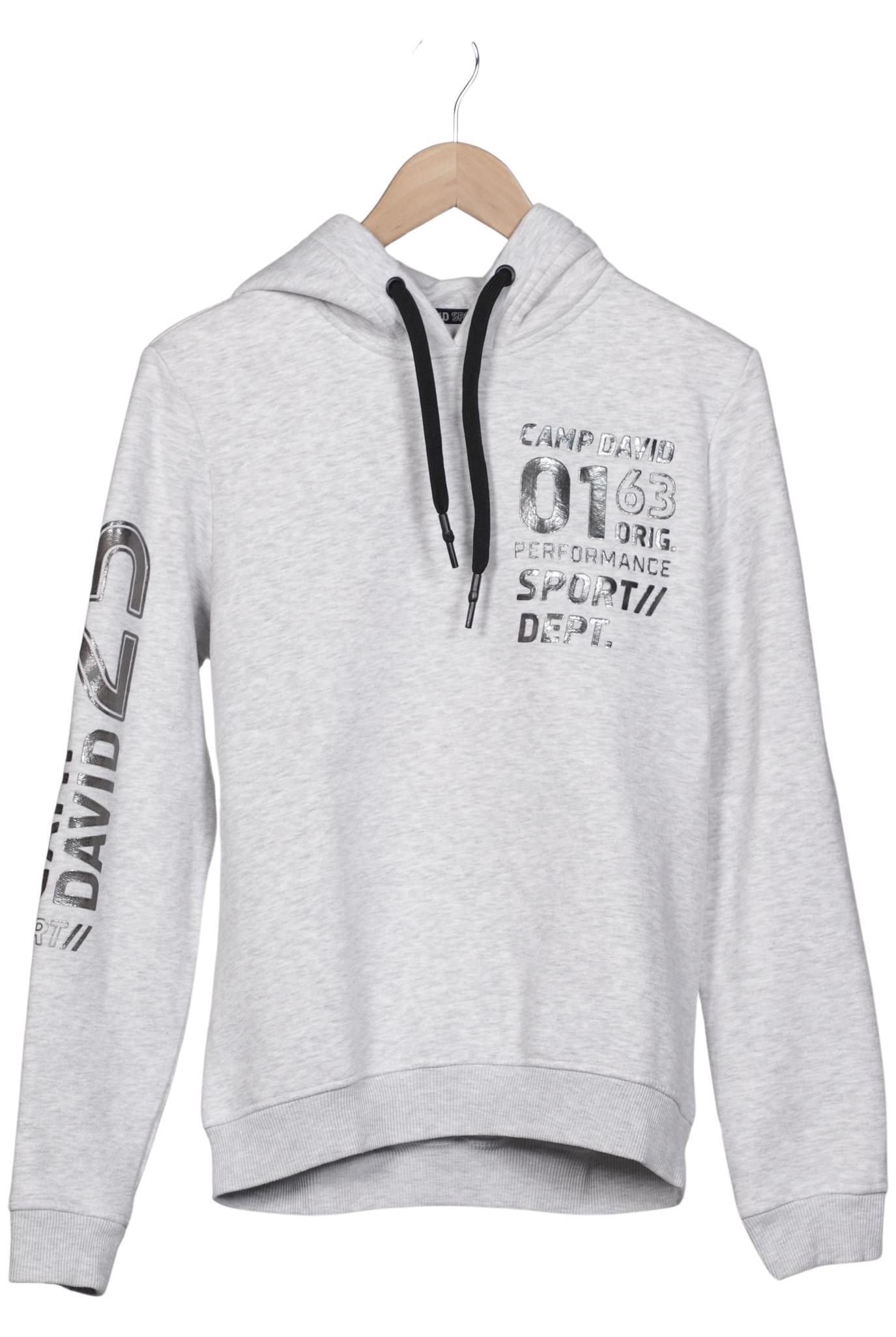 

Camp David Herren Kapuzenpullover, grau, Gr. 46