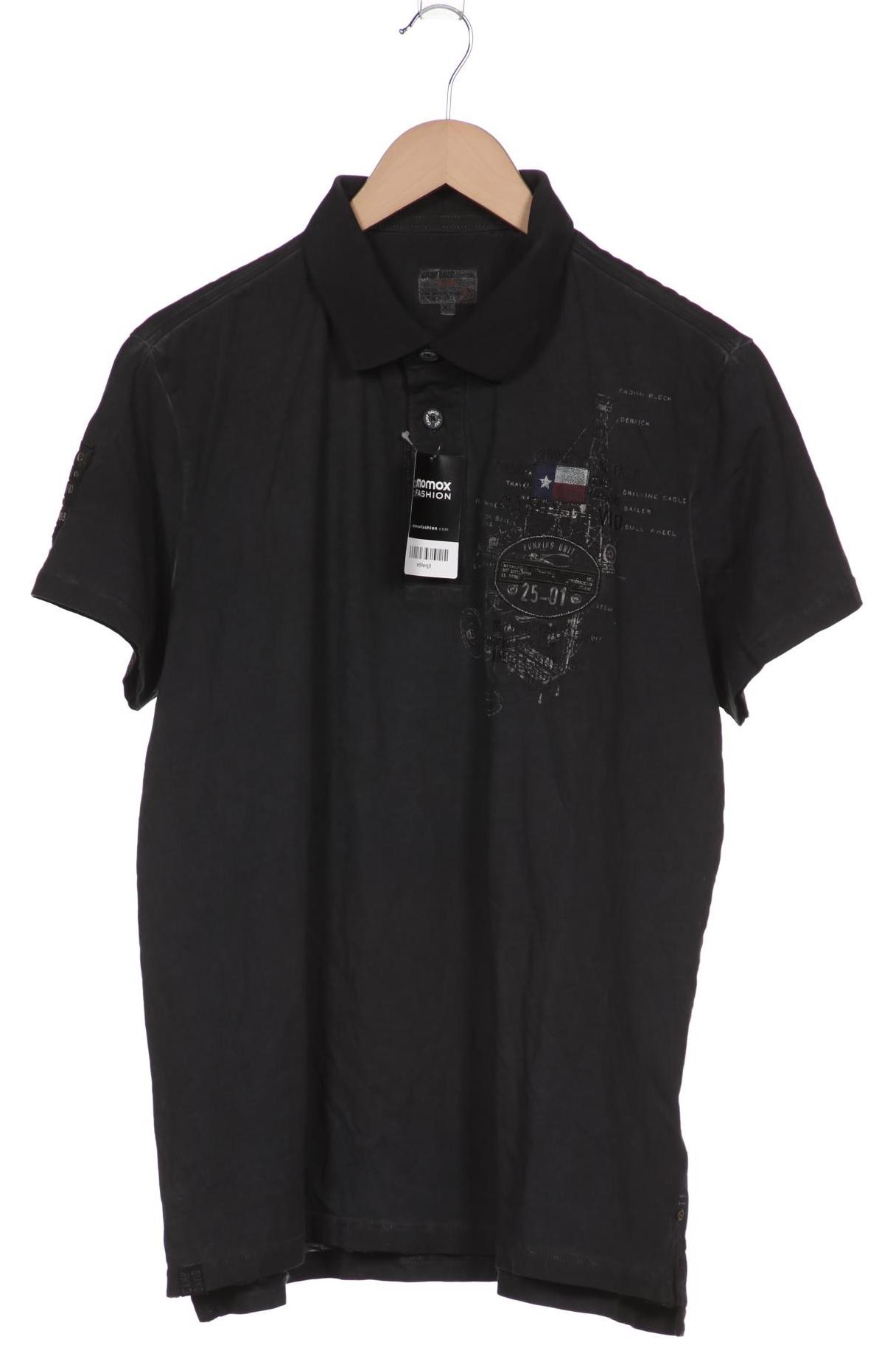 

Camp David Herren Poloshirt, grau