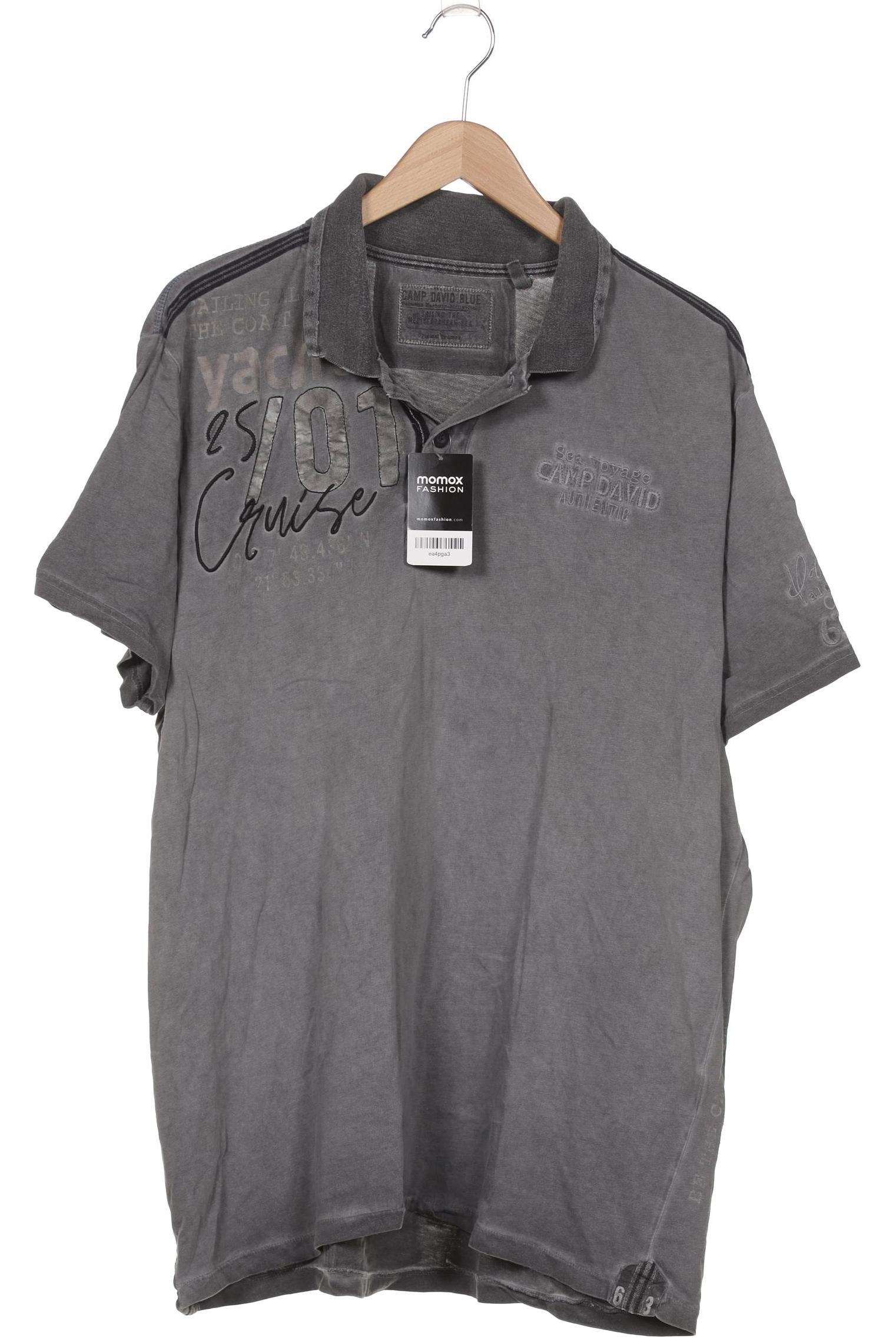 

Camp David Herren Poloshirt, grau, Gr. 58