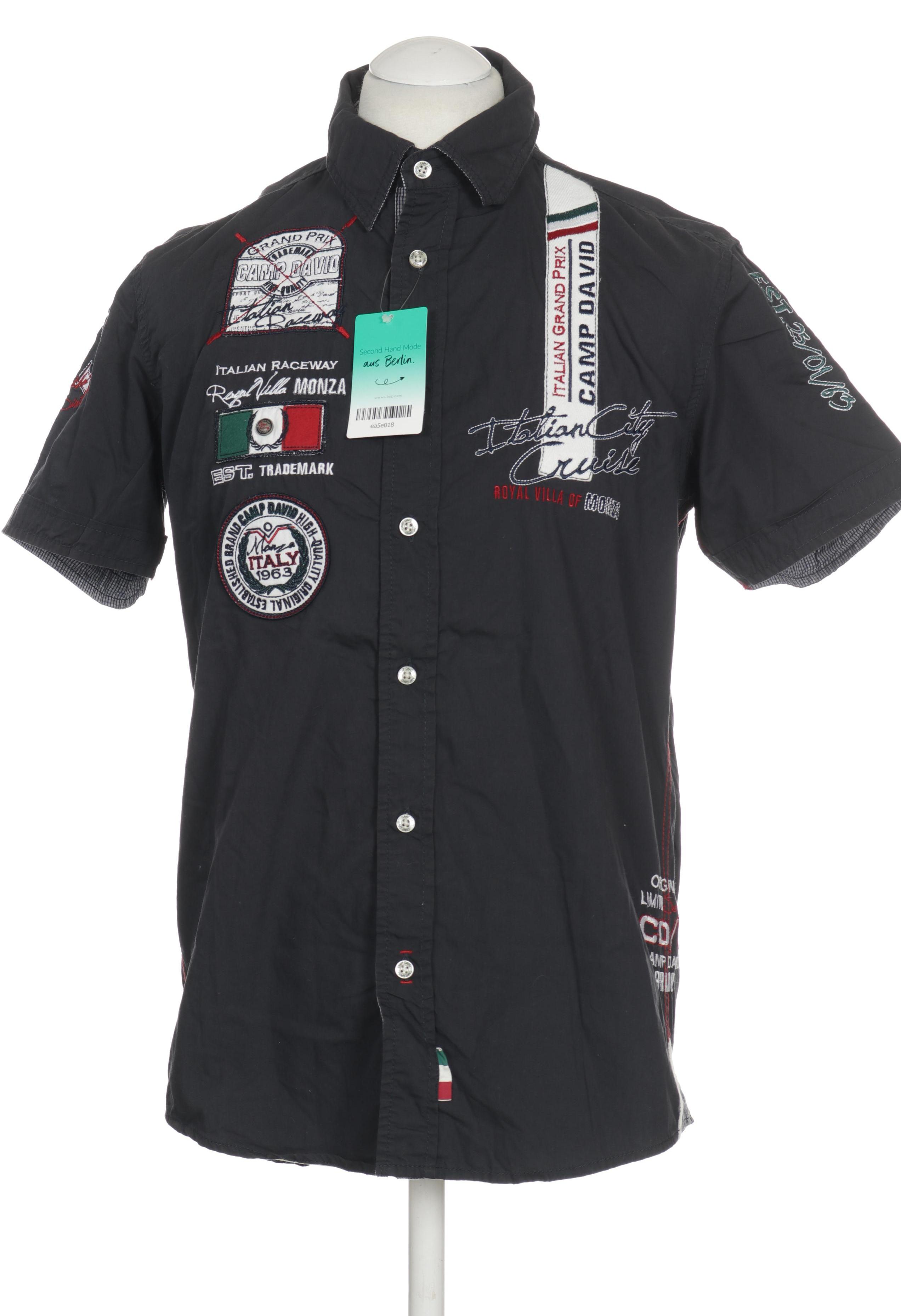 

Camp David Herren Hemd, schwarz, Gr. 46