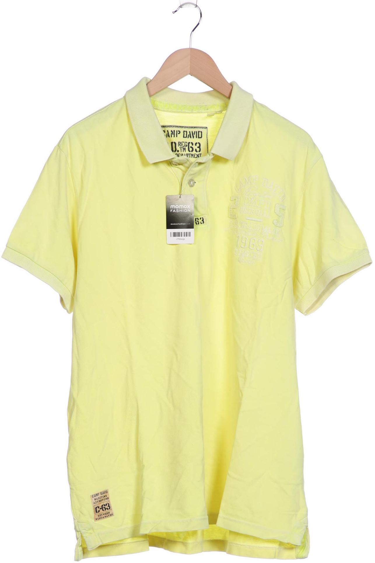 

Camp David Herren Poloshirt, gelb, Gr. 56