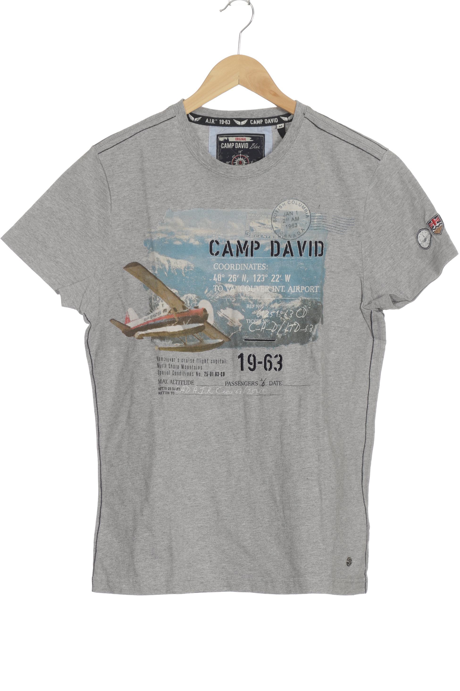 

Camp David Herren T-Shirt, grau, Gr.