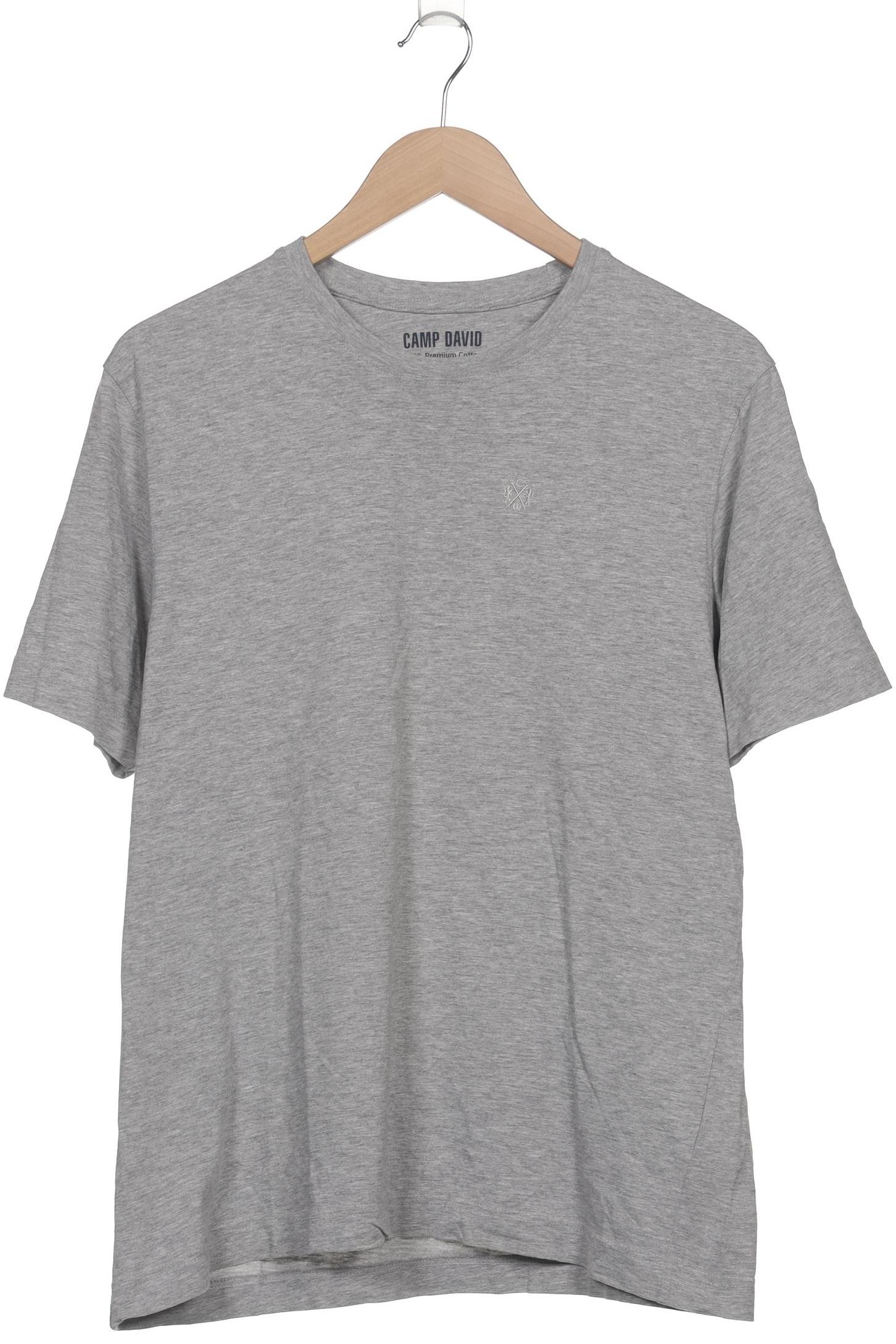 

Camp David Herren T-Shirt, grau, Gr. 52
