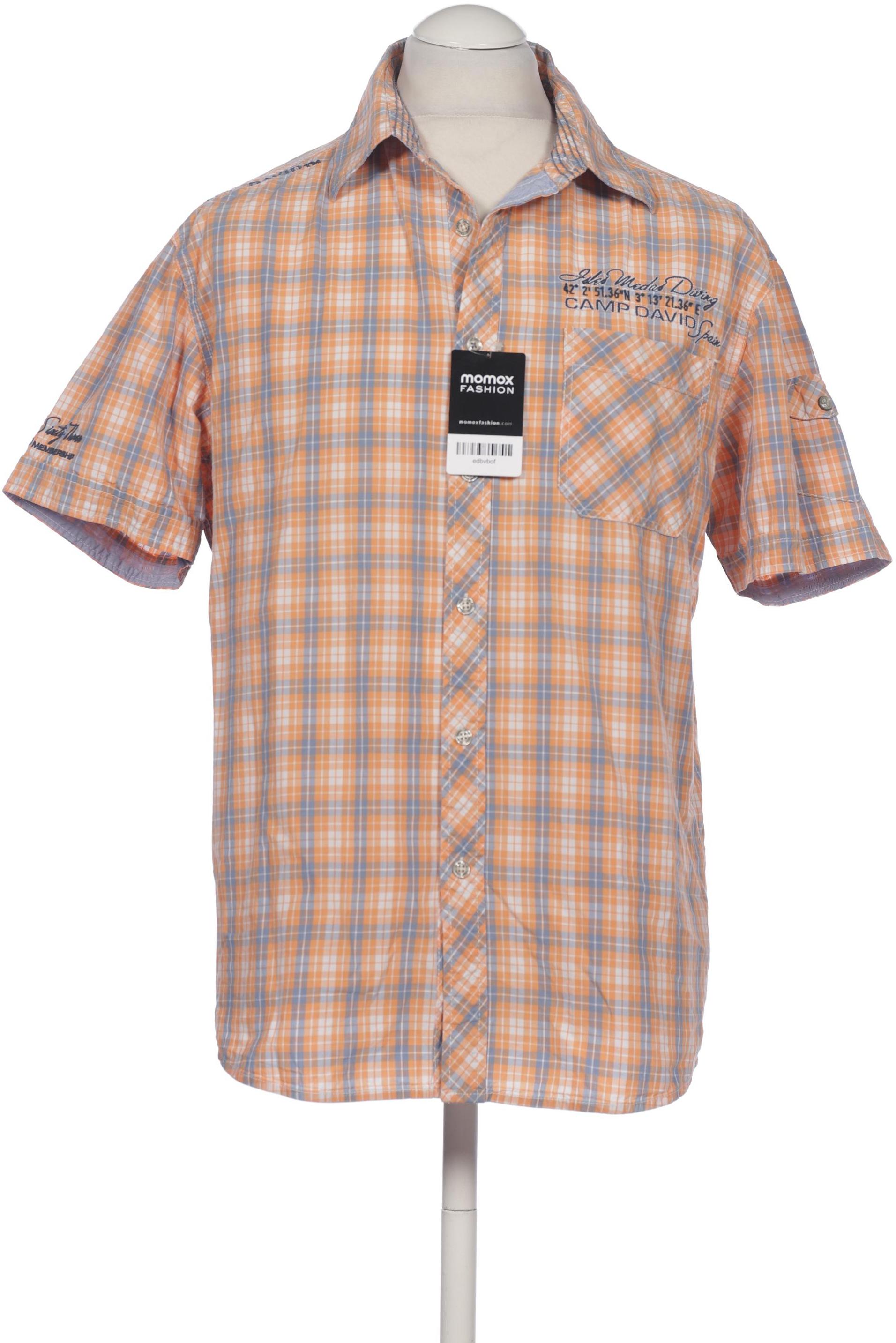 

Camp David Herren Hemd, orange, Gr. 52