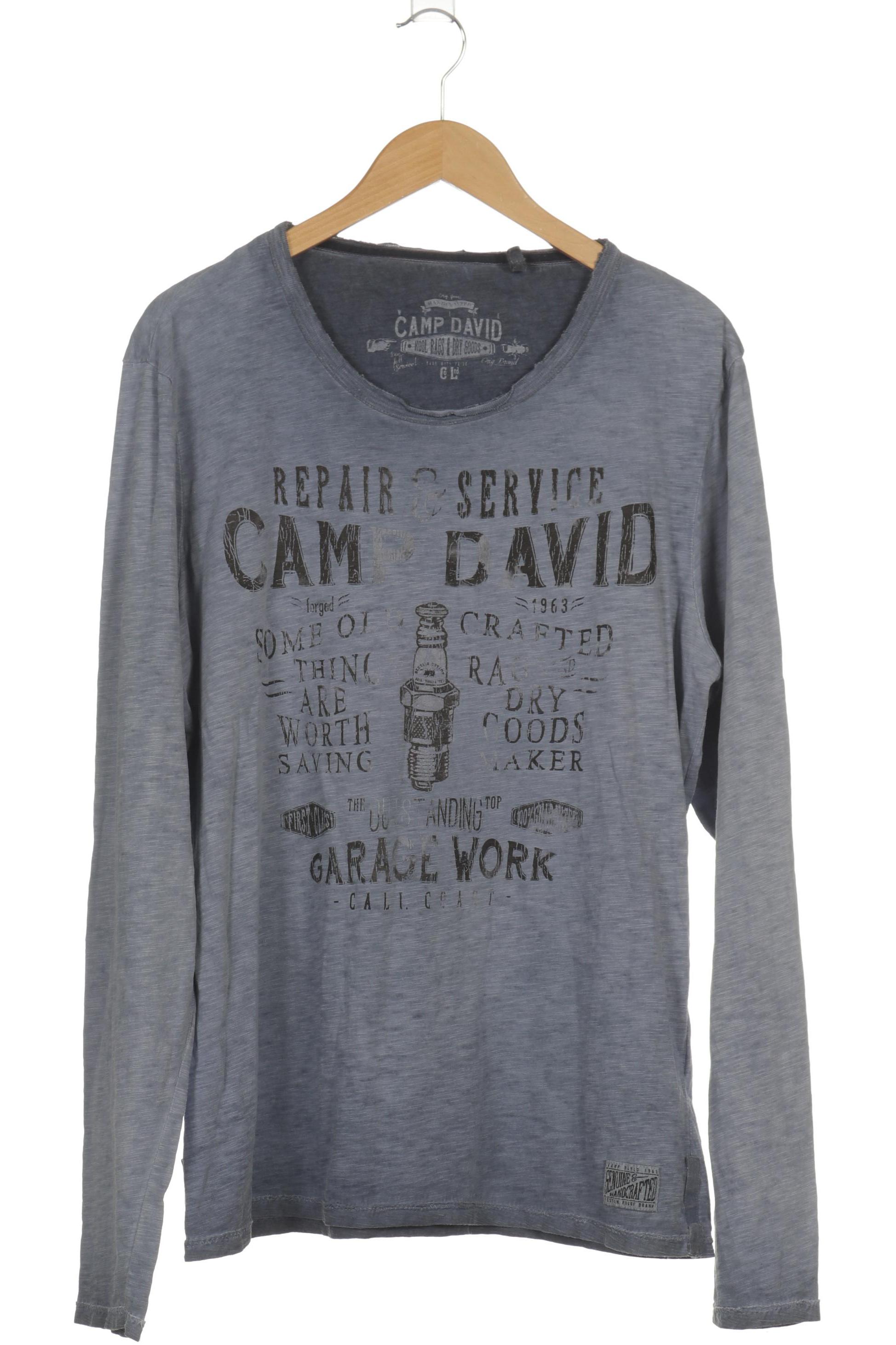 

Camp David Herren Sweatshirt, blau, Gr.