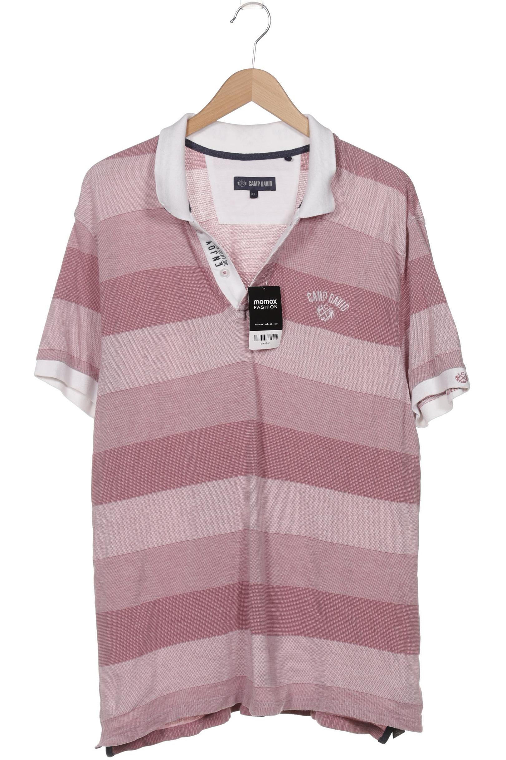 

Camp David Herren Poloshirt, pink, Gr. 54