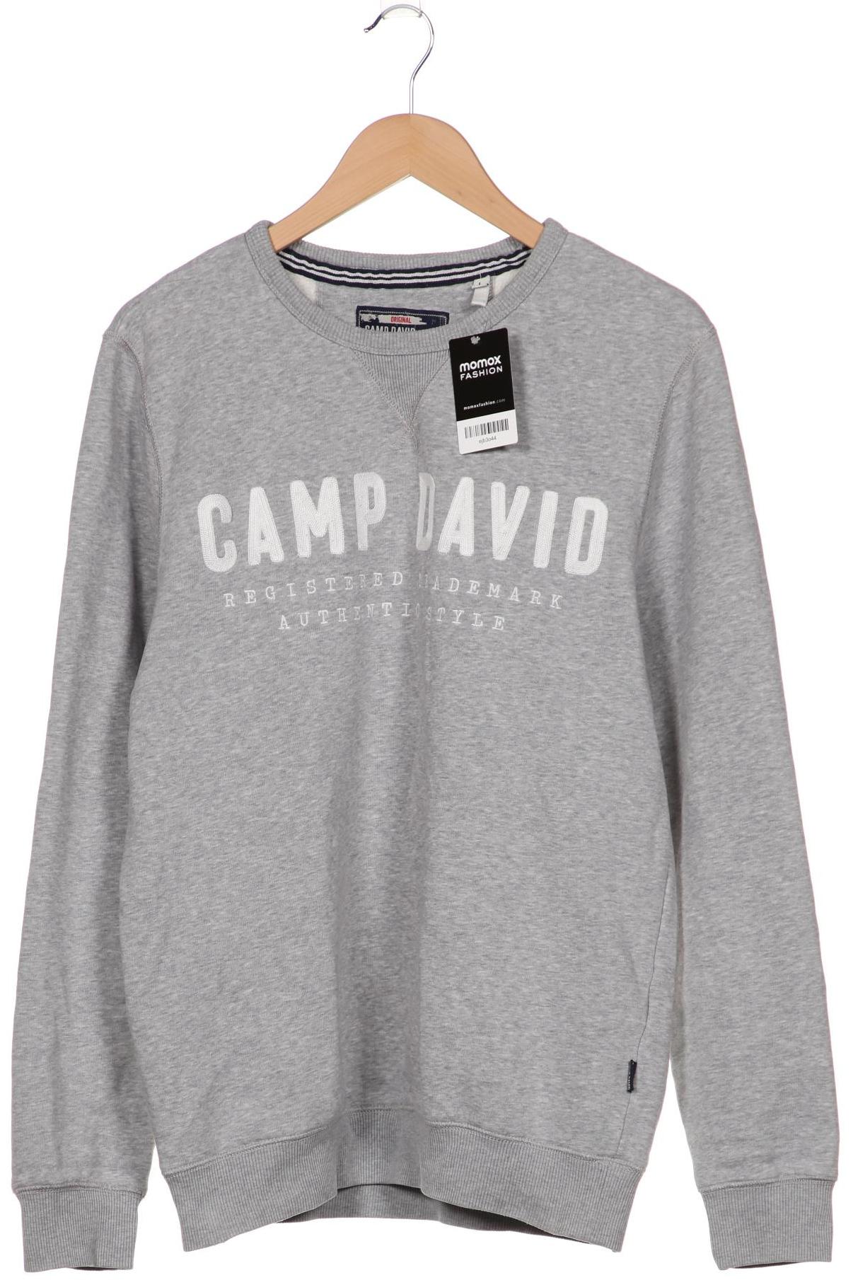 

Camp David Herren Sweatshirt, grau