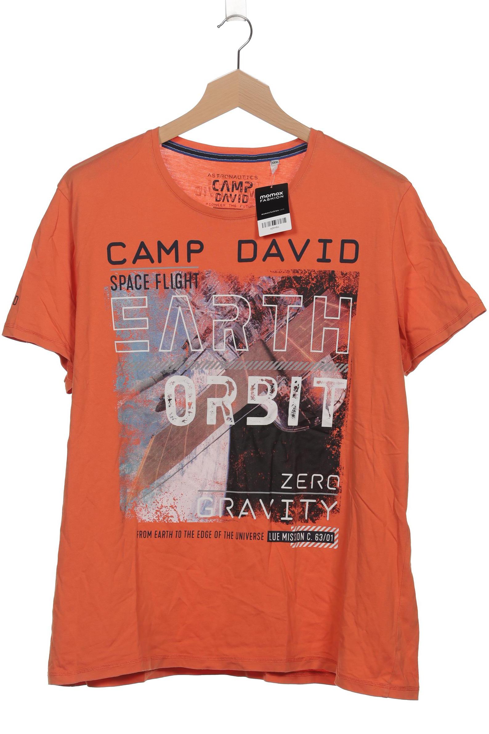 

Camp David Herren T-Shirt, orange, Gr. 58