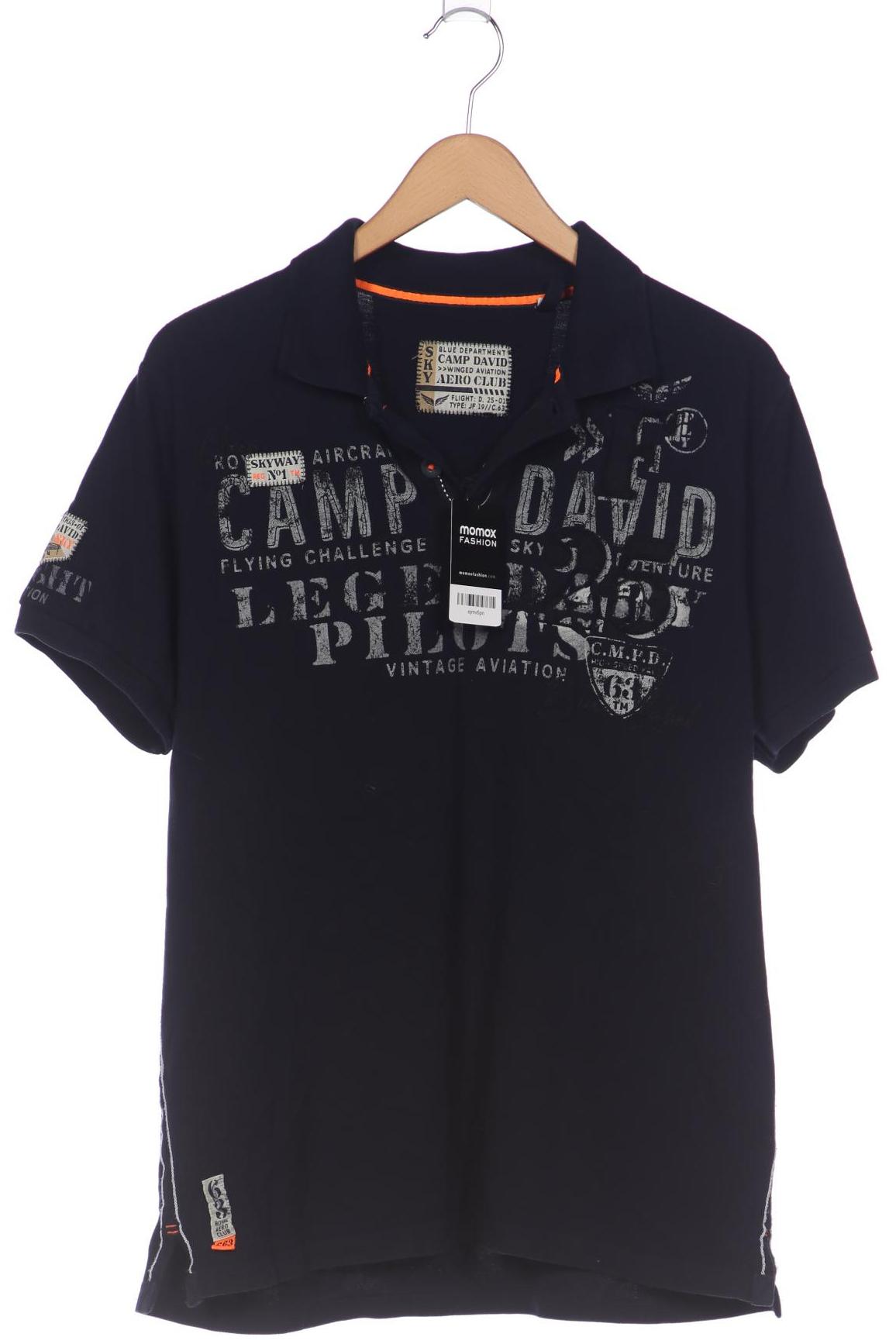 

Camp David Herren Poloshirt, marineblau, Gr. 54