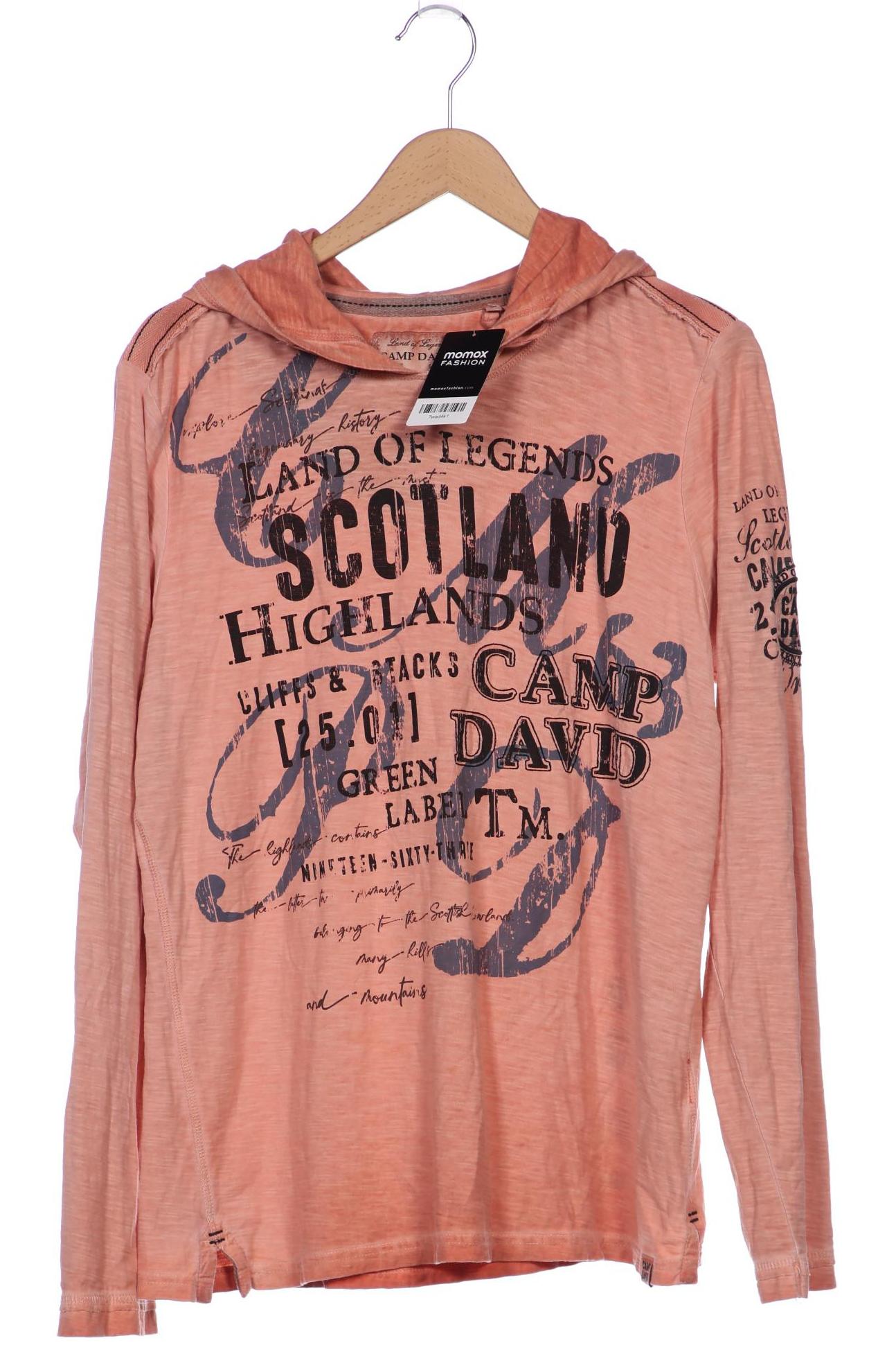 

Camp David Herren Kapuzenpullover, orange, Gr. 48
