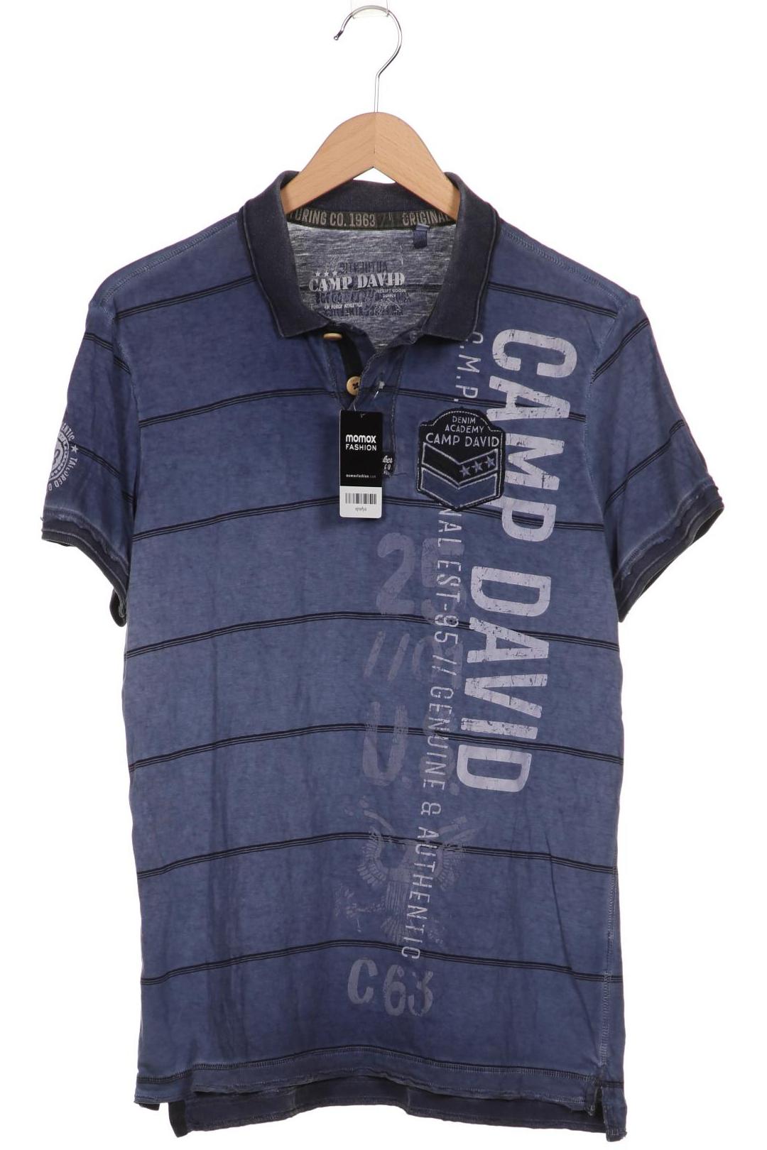 

Camp David Herren Poloshirt, blau