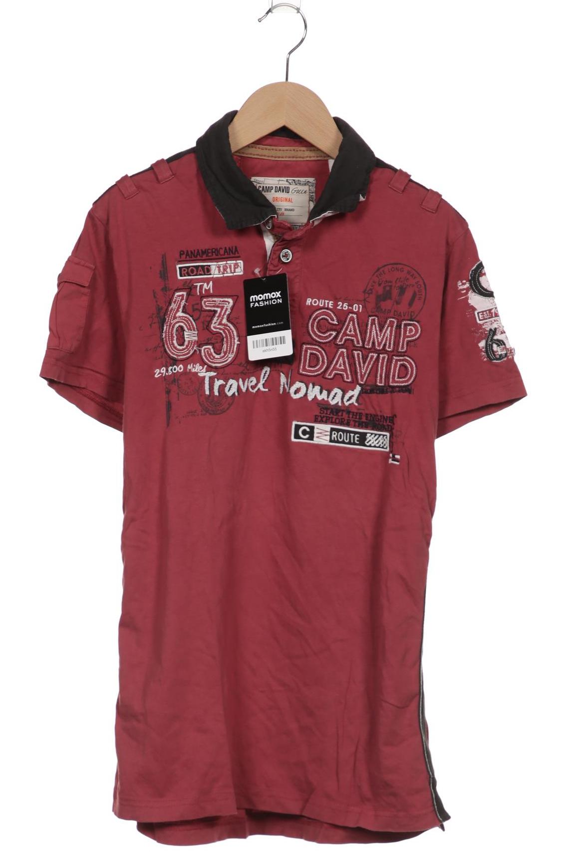 

Camp David Herren Poloshirt, pink