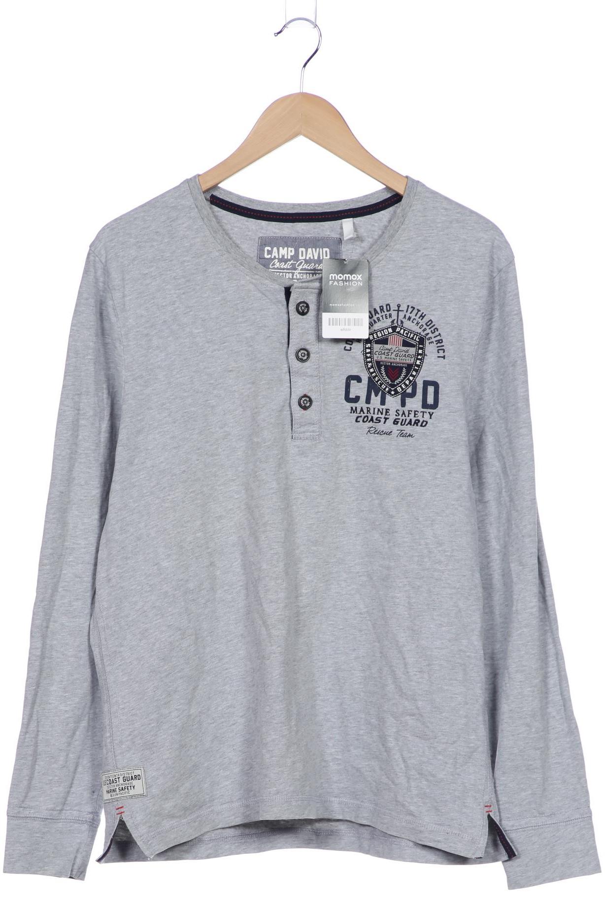 

Camp David Herren Sweatshirt, grau, Gr. 52