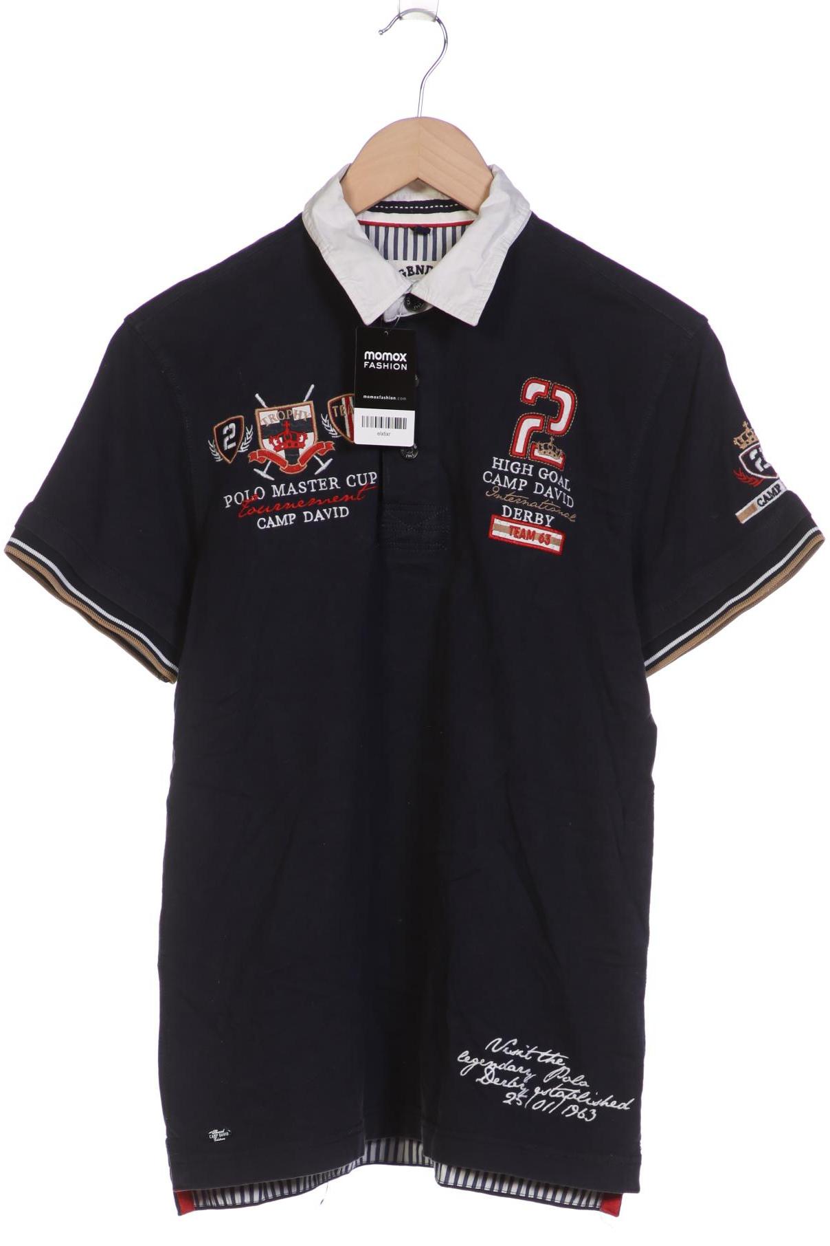 

Camp David Herren Poloshirt, marineblau, Gr. 48