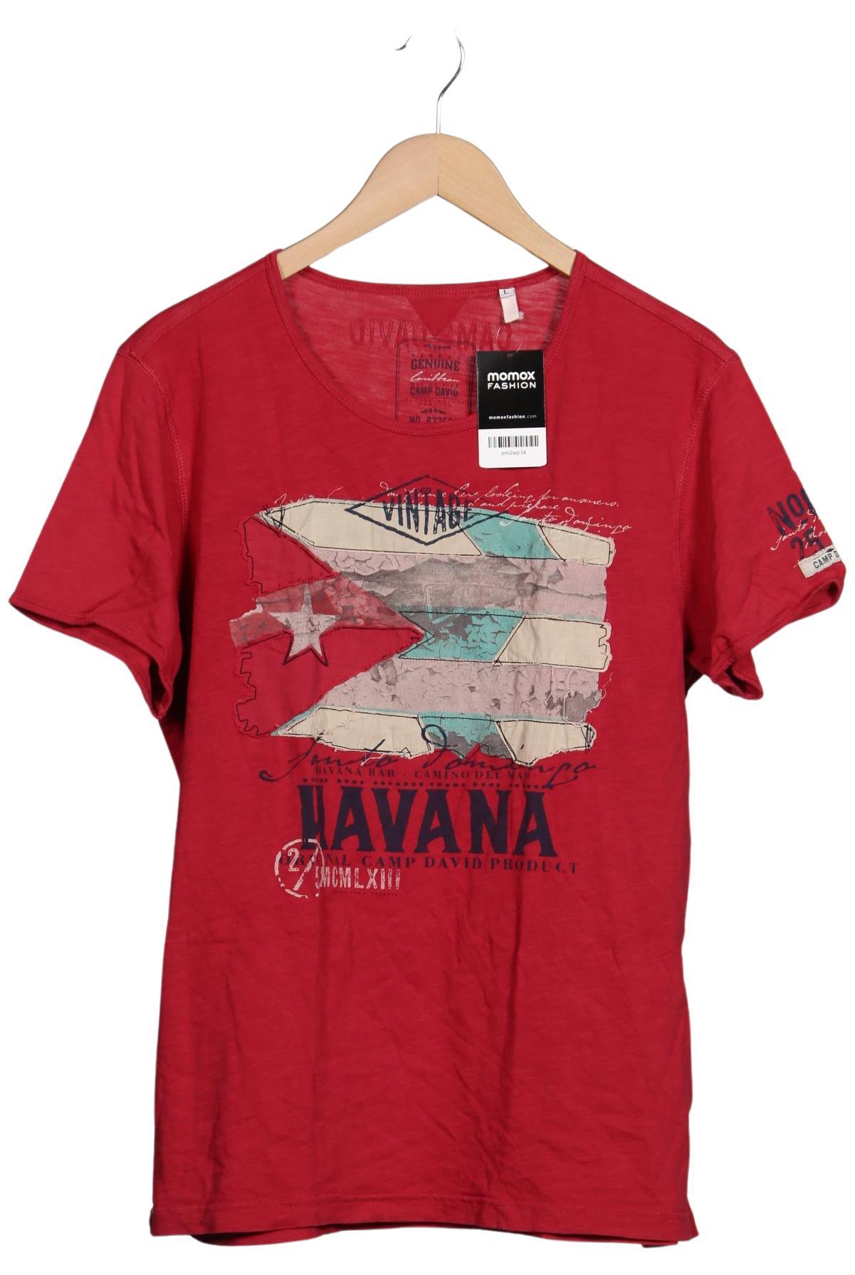 

Camp David Herren T-Shirt, rot, Gr. 52