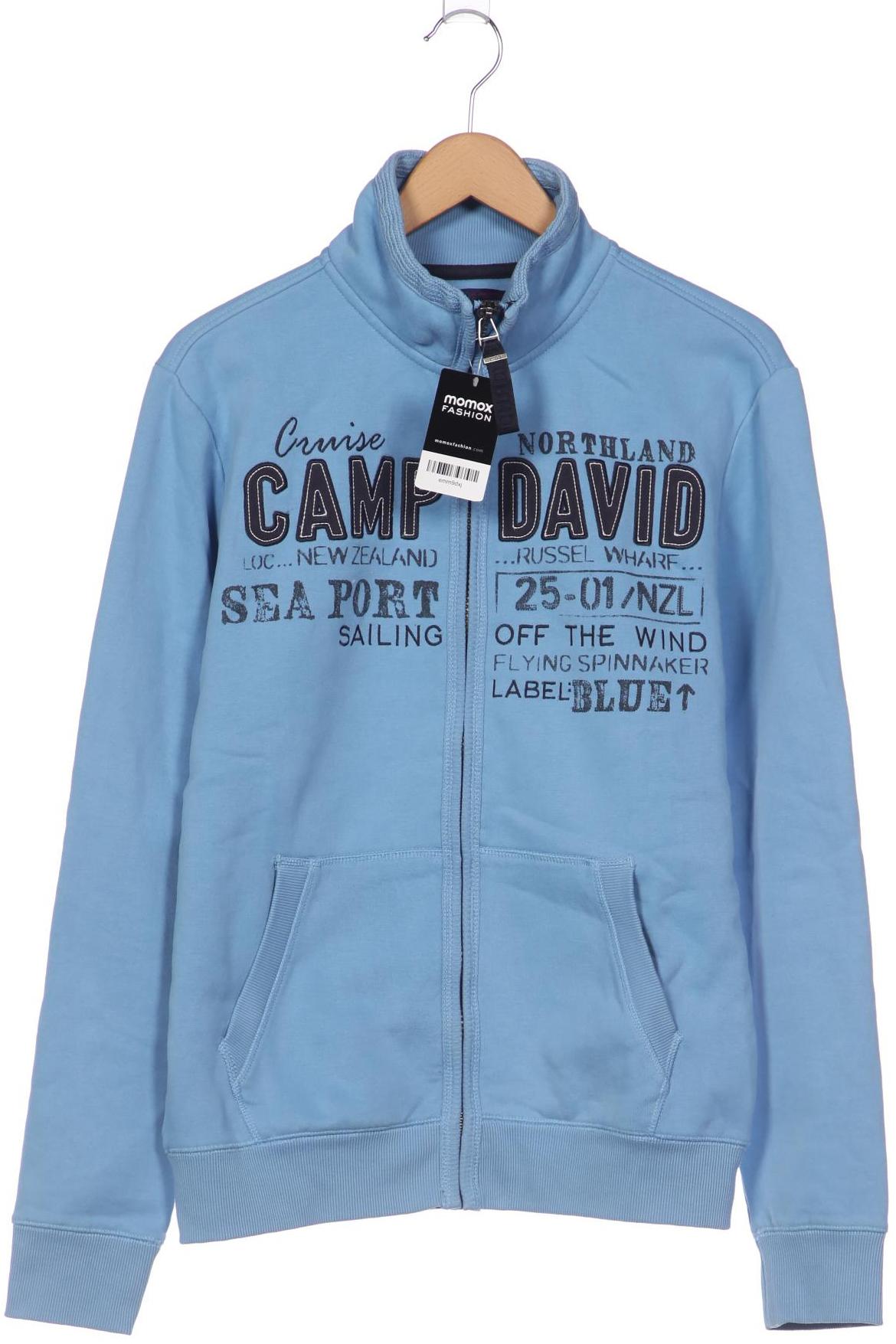 

Camp David Herren Sweatshirt, hellblau, Gr. 48