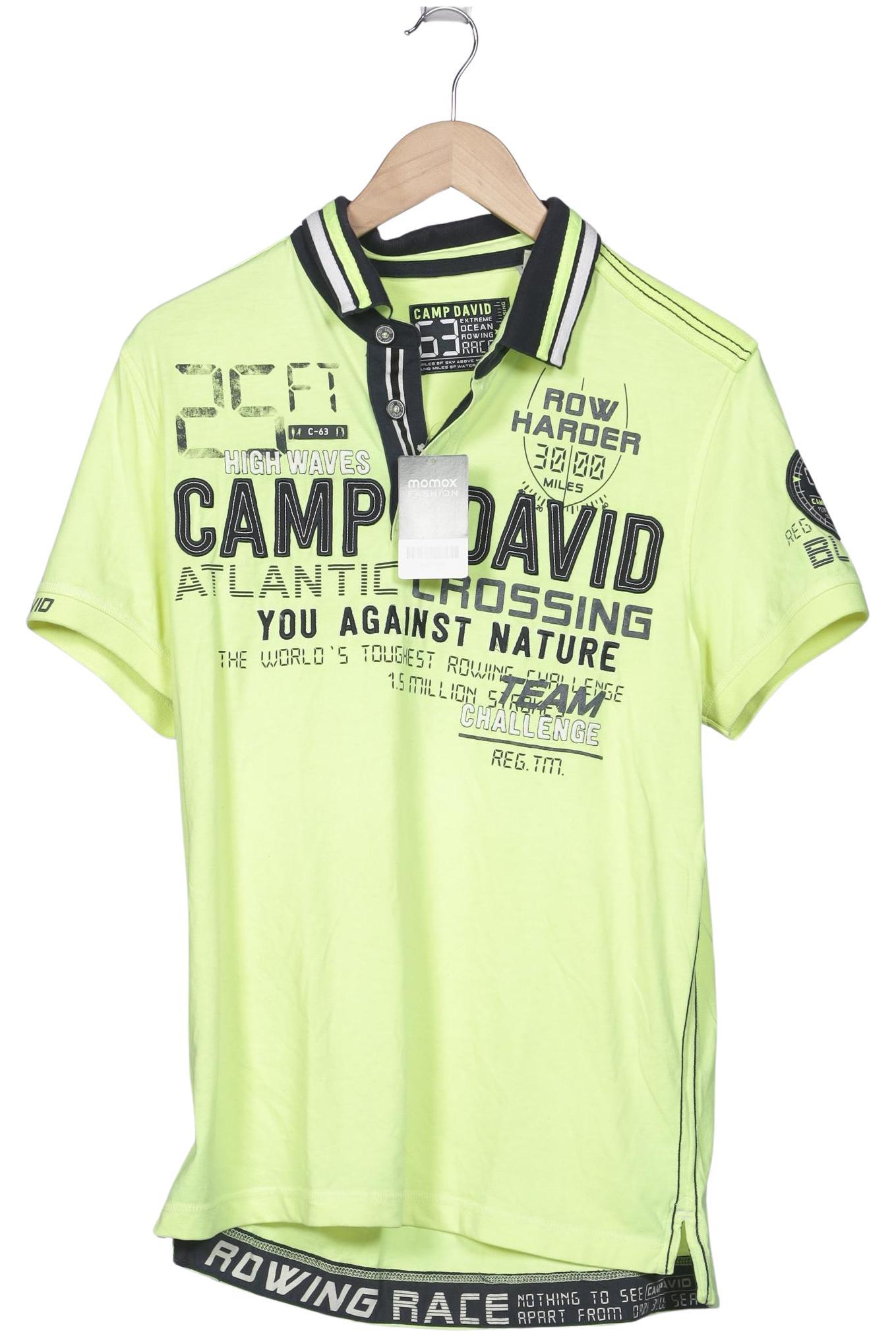 

Camp David Herren Poloshirt, gelb, Gr. 52