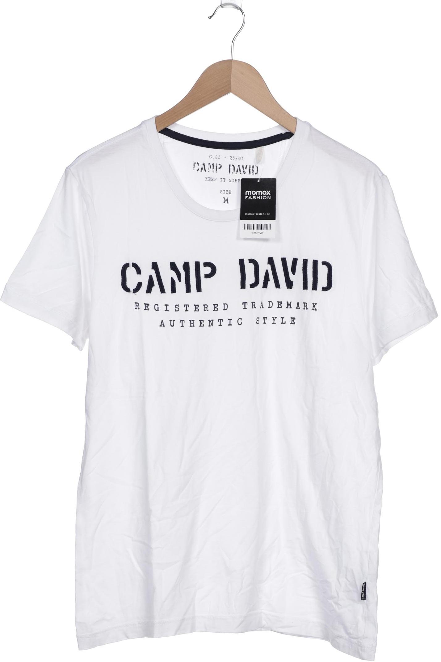 

Camp David Herren T-Shirt, weiß