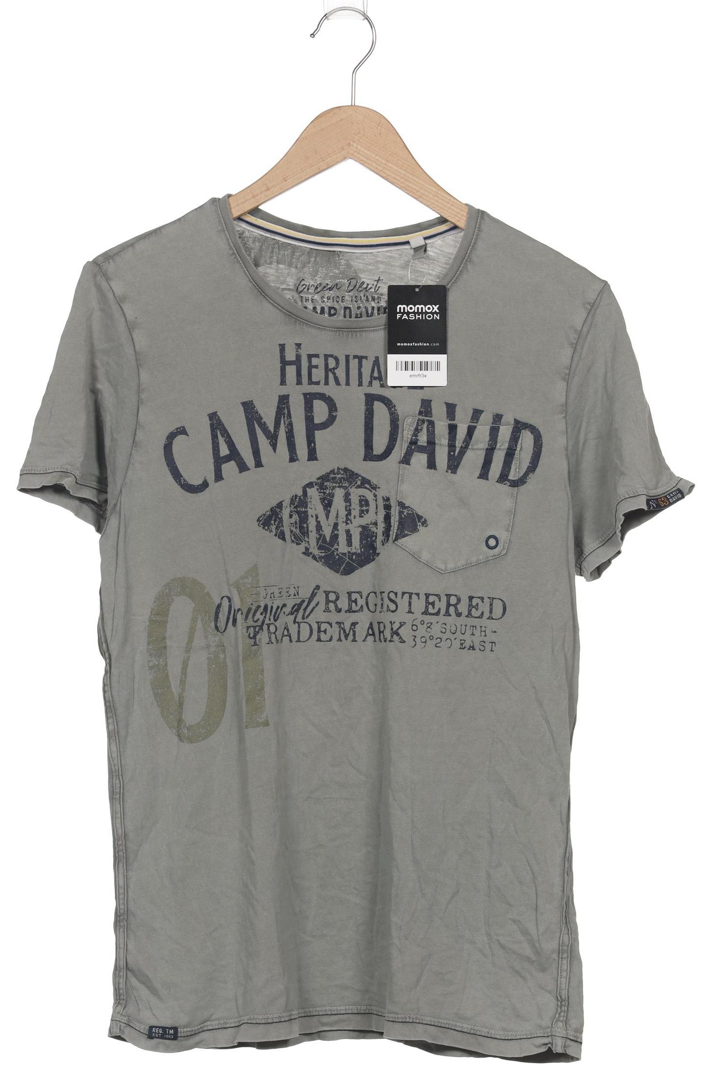 

Camp David Herren T-Shirt, grün, Gr. 46