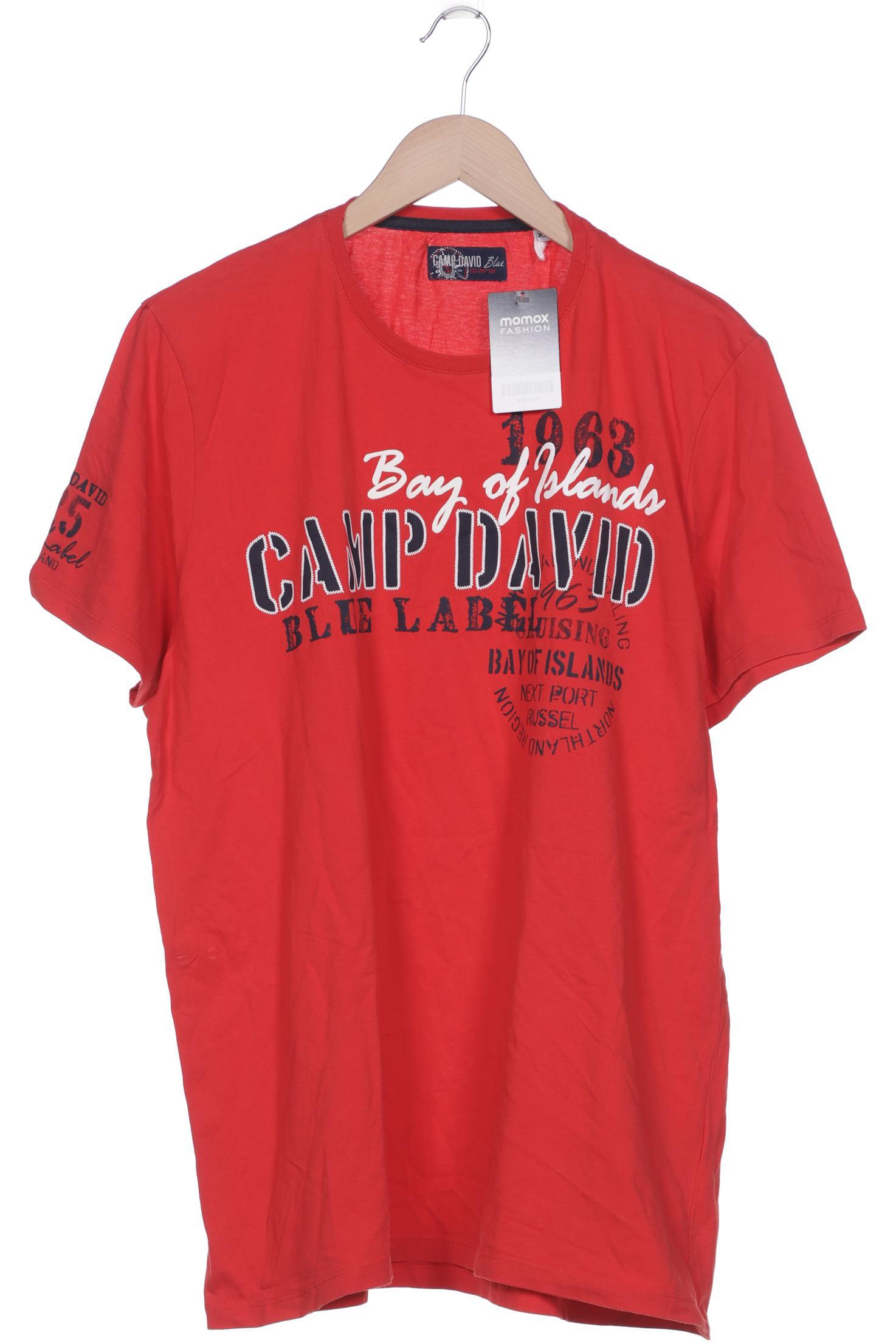 

Camp David Herren T-Shirt, rot