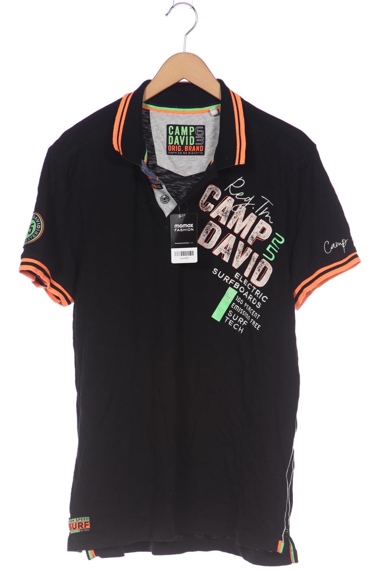 

Camp David Herren Poloshirt, schwarz, Gr. 56