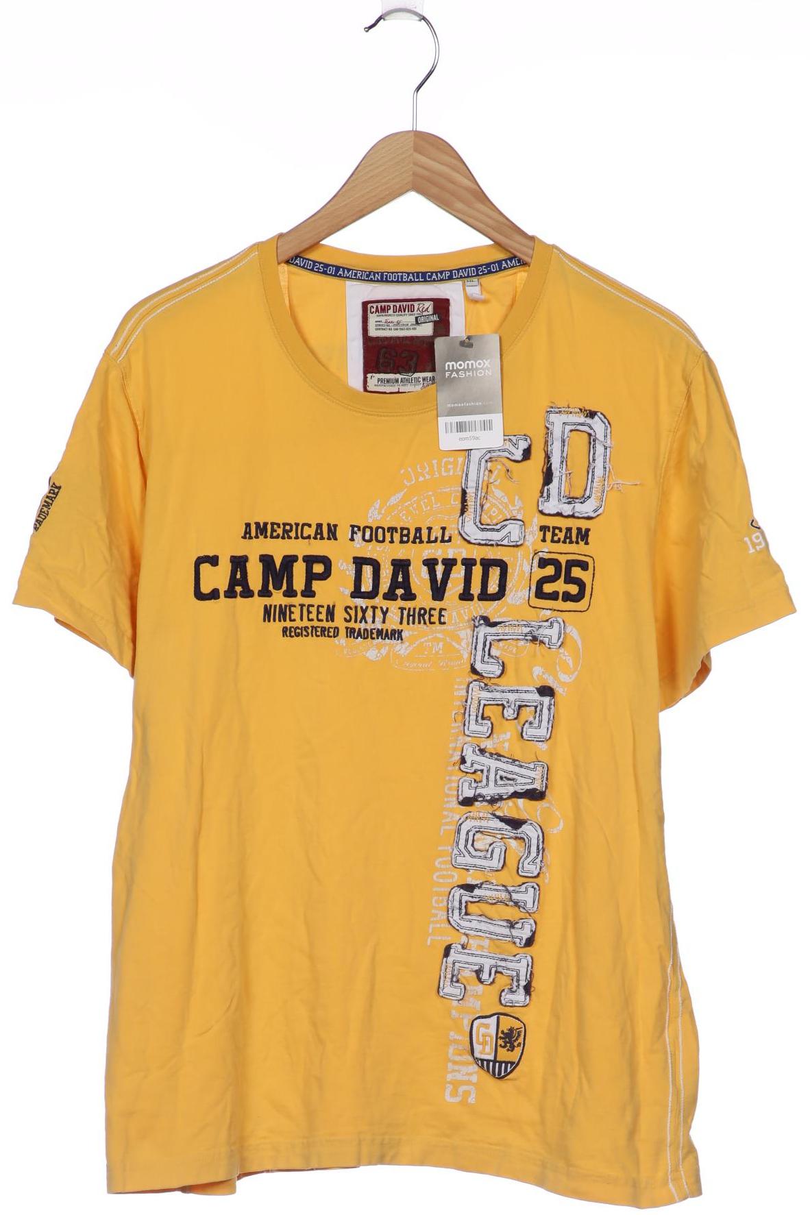 

Camp David Herren T-Shirt, gelb, Gr. 54