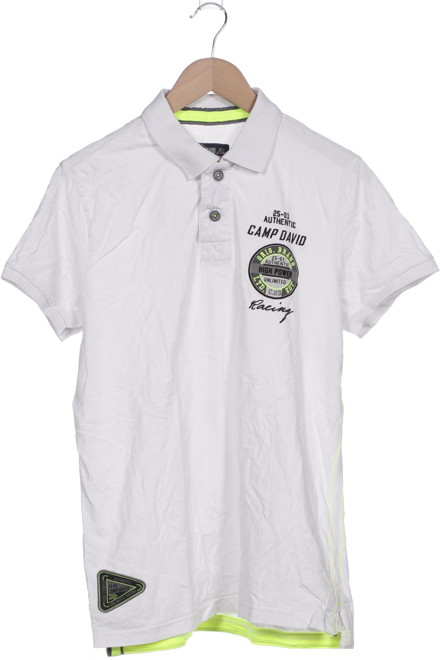 

Camp David Herren Poloshirt, weiß, Gr. 52