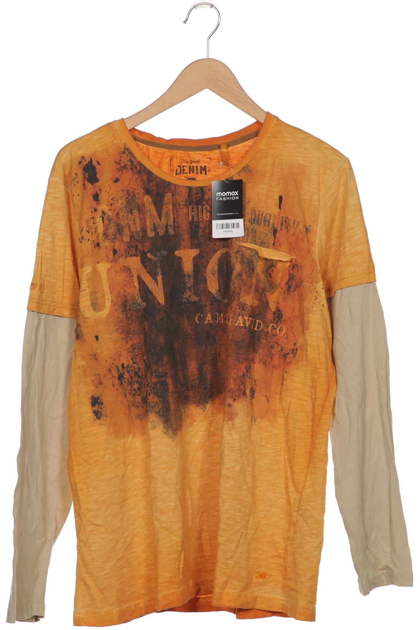 

Camp David Herren Langarmshirt, orange