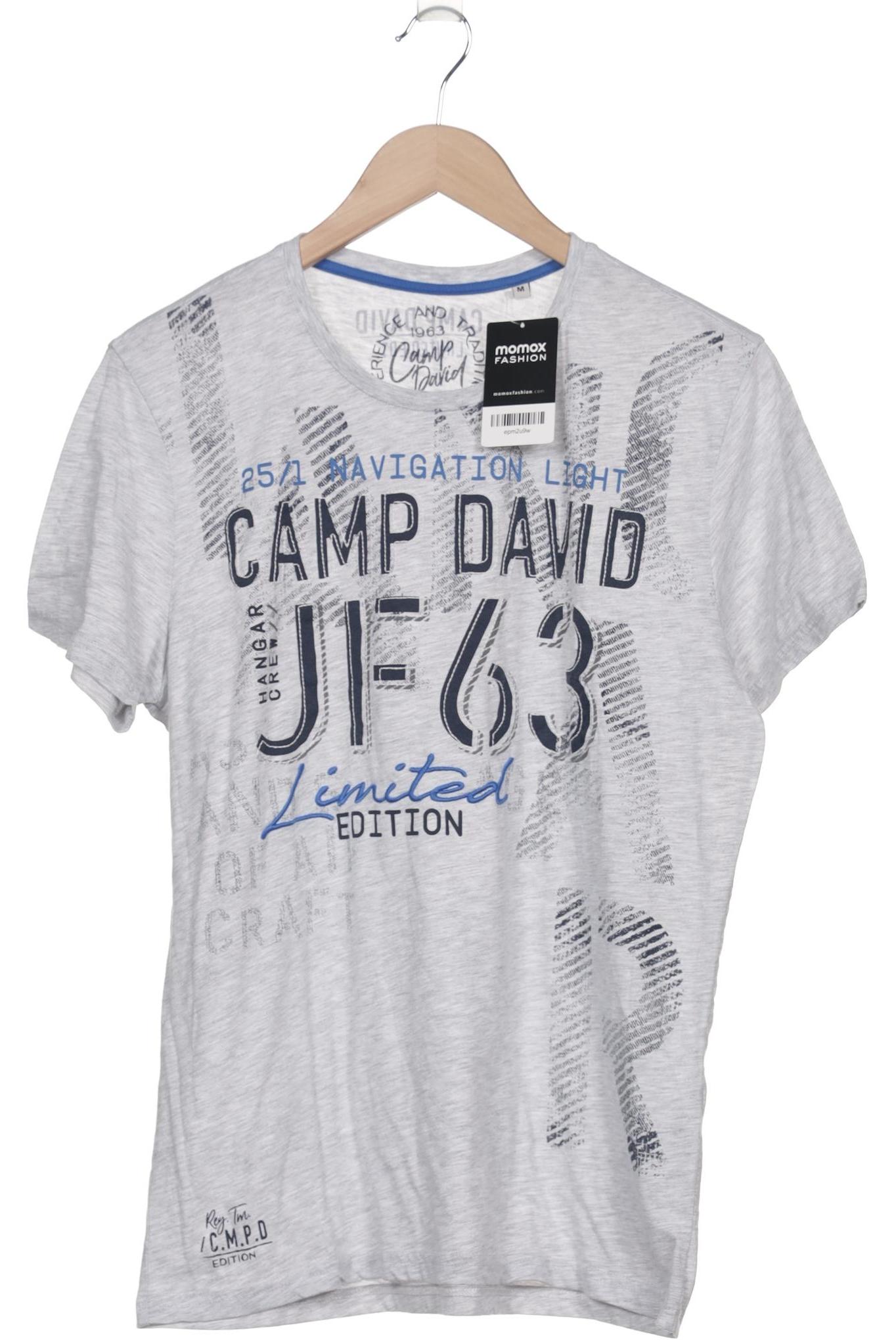 

Camp David Herren T-Shirt, grau, Gr. 48