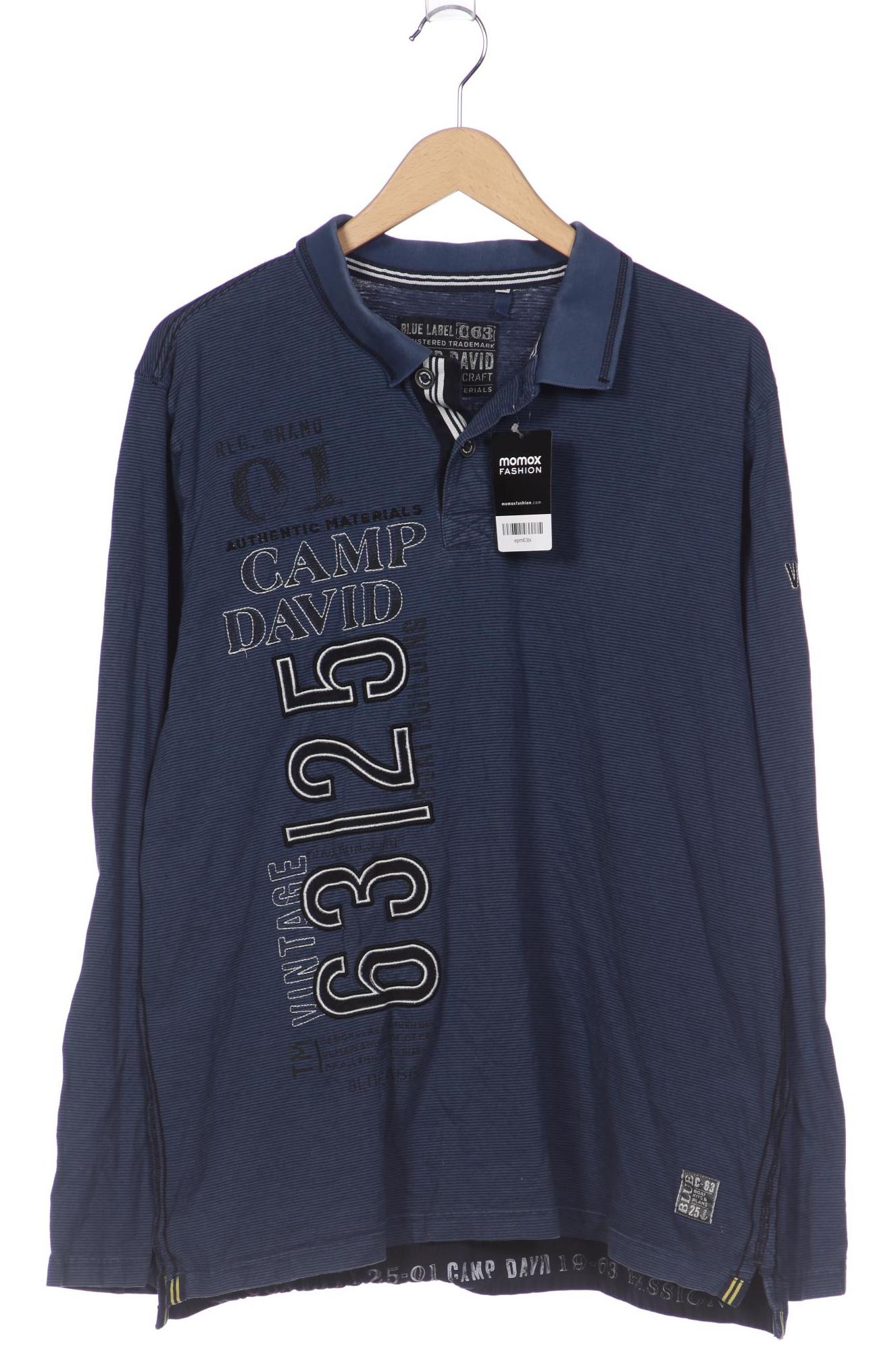 

Camp David Herren Poloshirt, marineblau