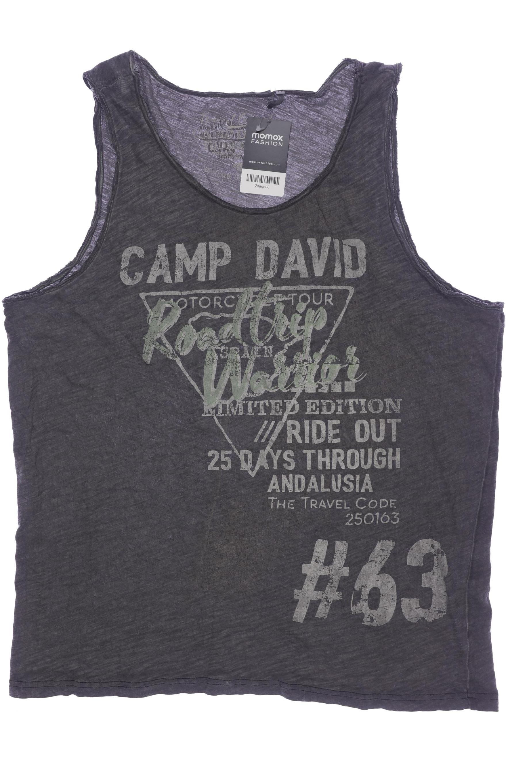 

Camp David Herren T-Shirt, grau, Gr. 54