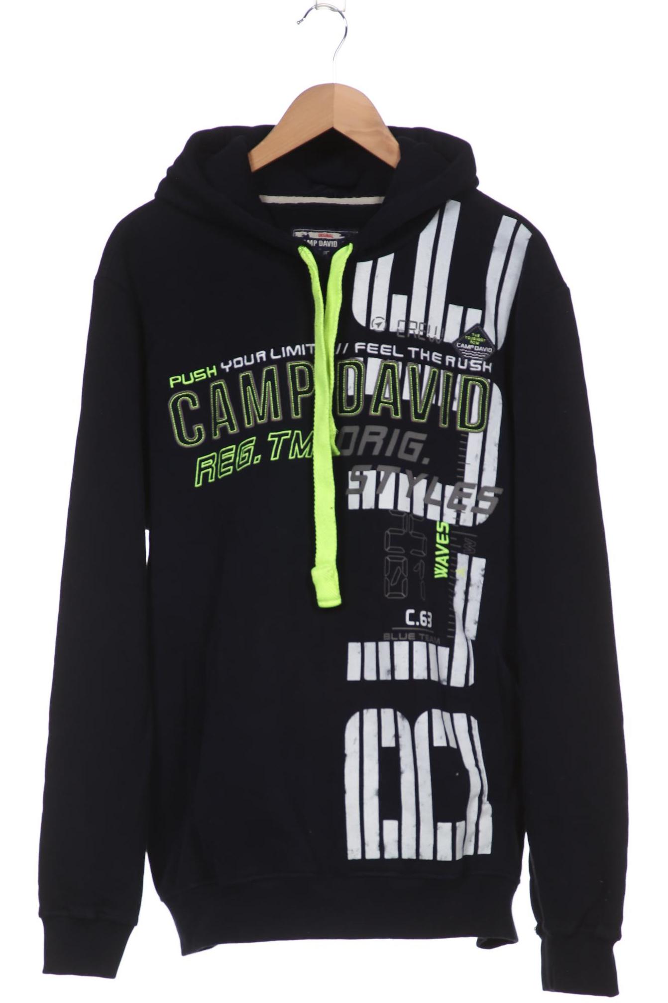 

Camp David Herren Kapuzenpullover, marineblau
