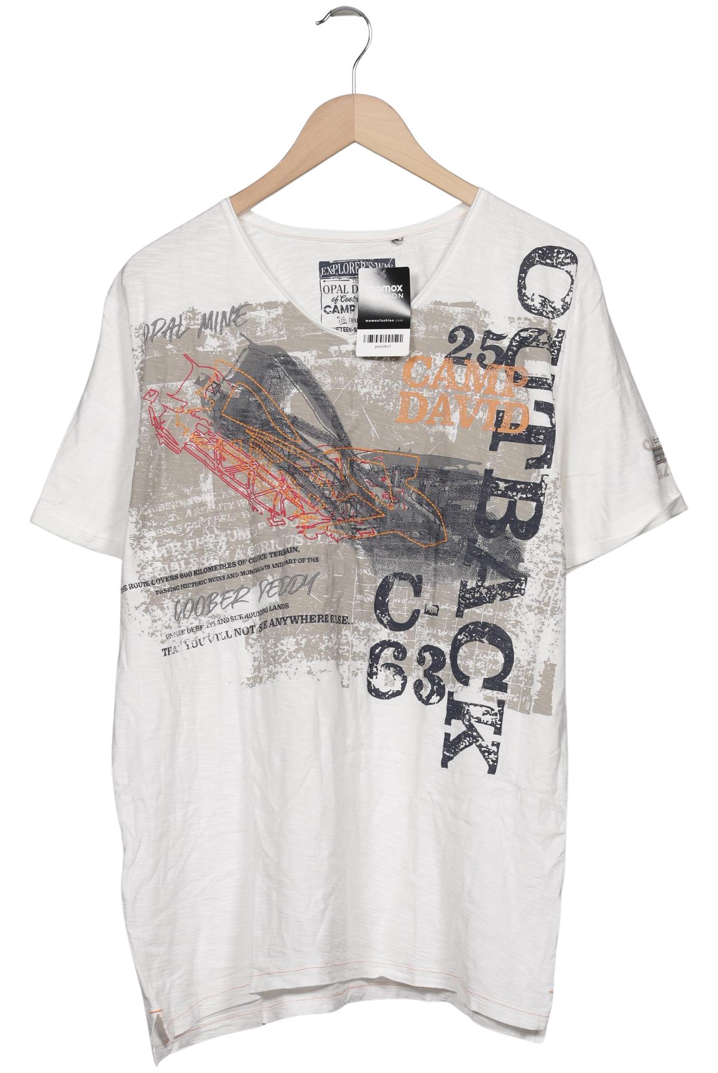 

Camp David Herren T-Shirt, weiß, Gr. 52