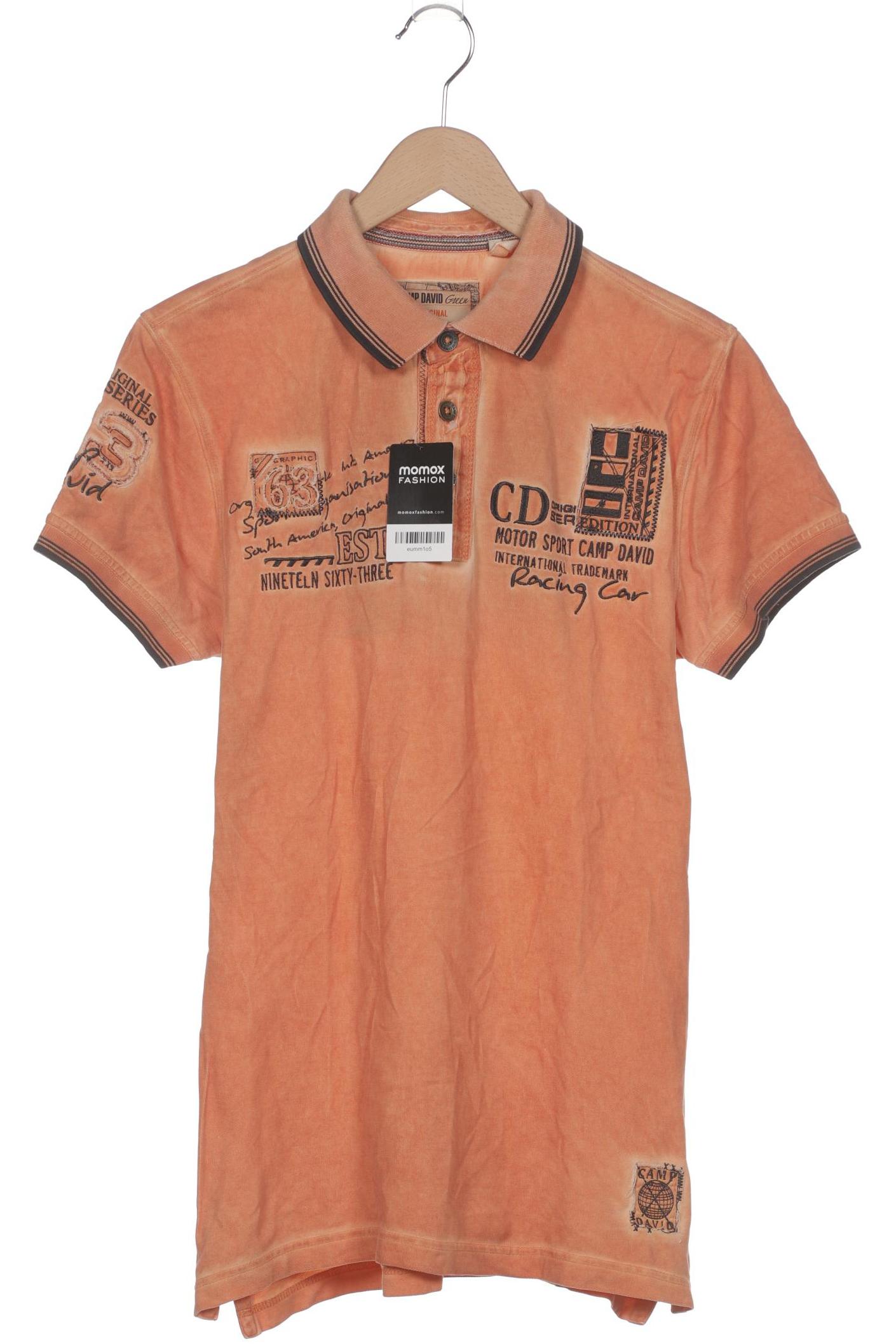 

Camp David Herren Poloshirt, orange, Gr. 48