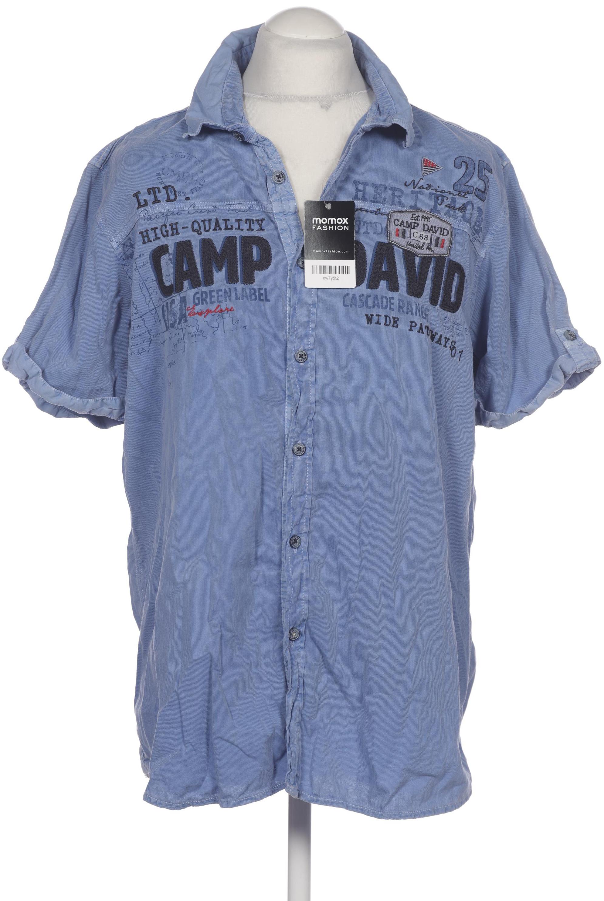 

Camp David Herren Hemd, blau, Gr. 54