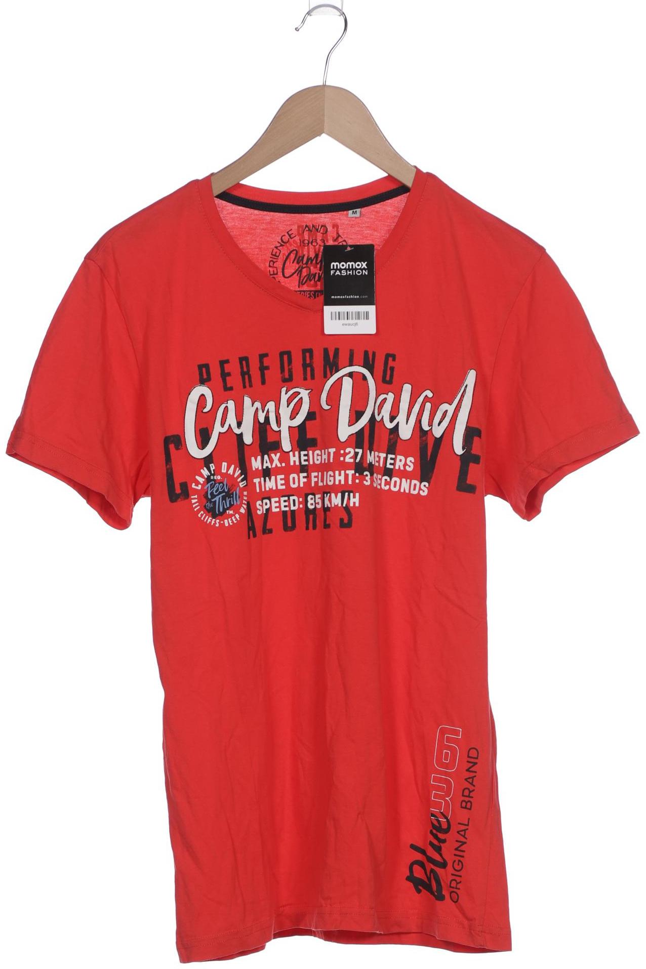 

Camp David Herren T-Shirt, rot, Gr. 48