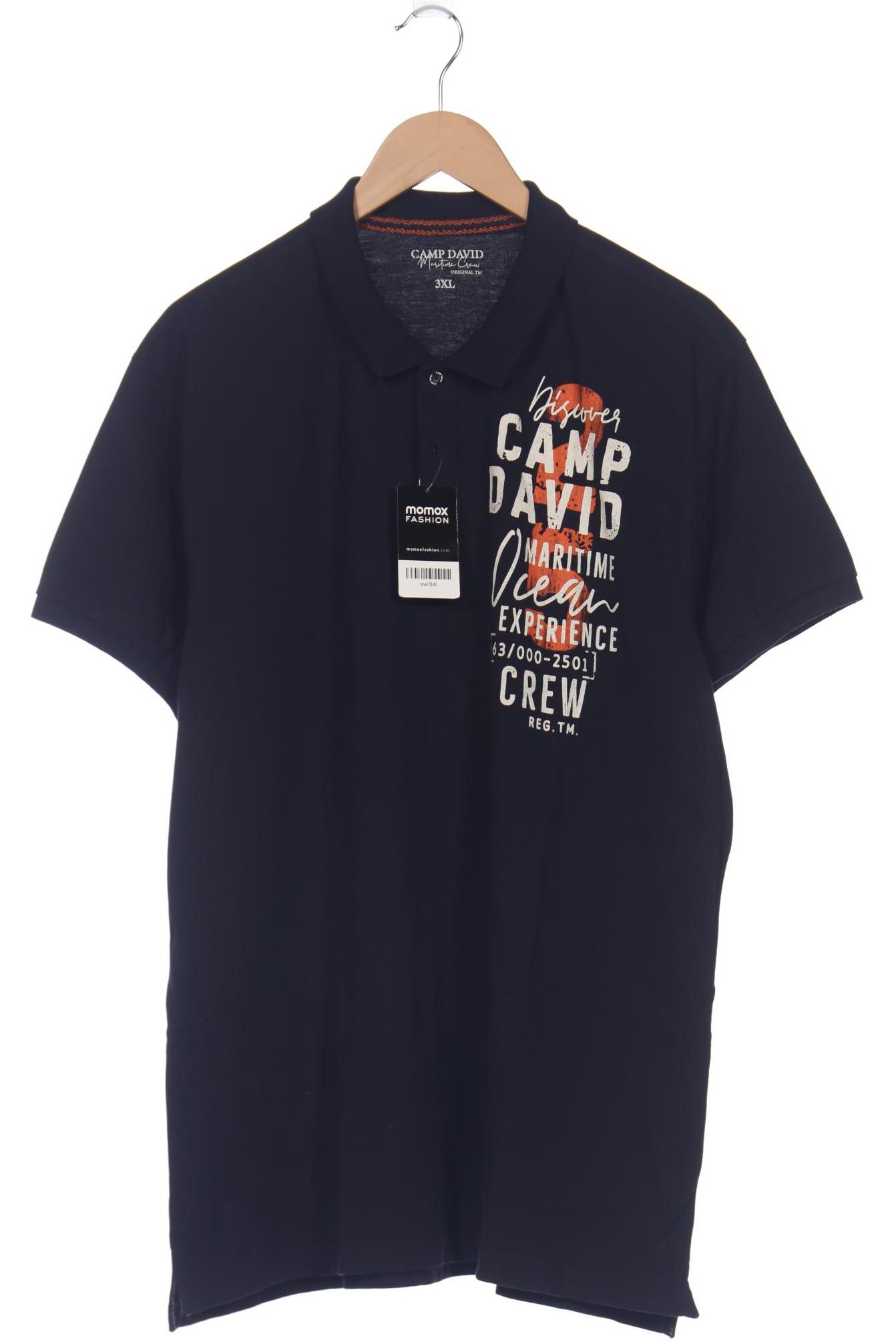 

Camp David Herren Poloshirt, marineblau, Gr. 58