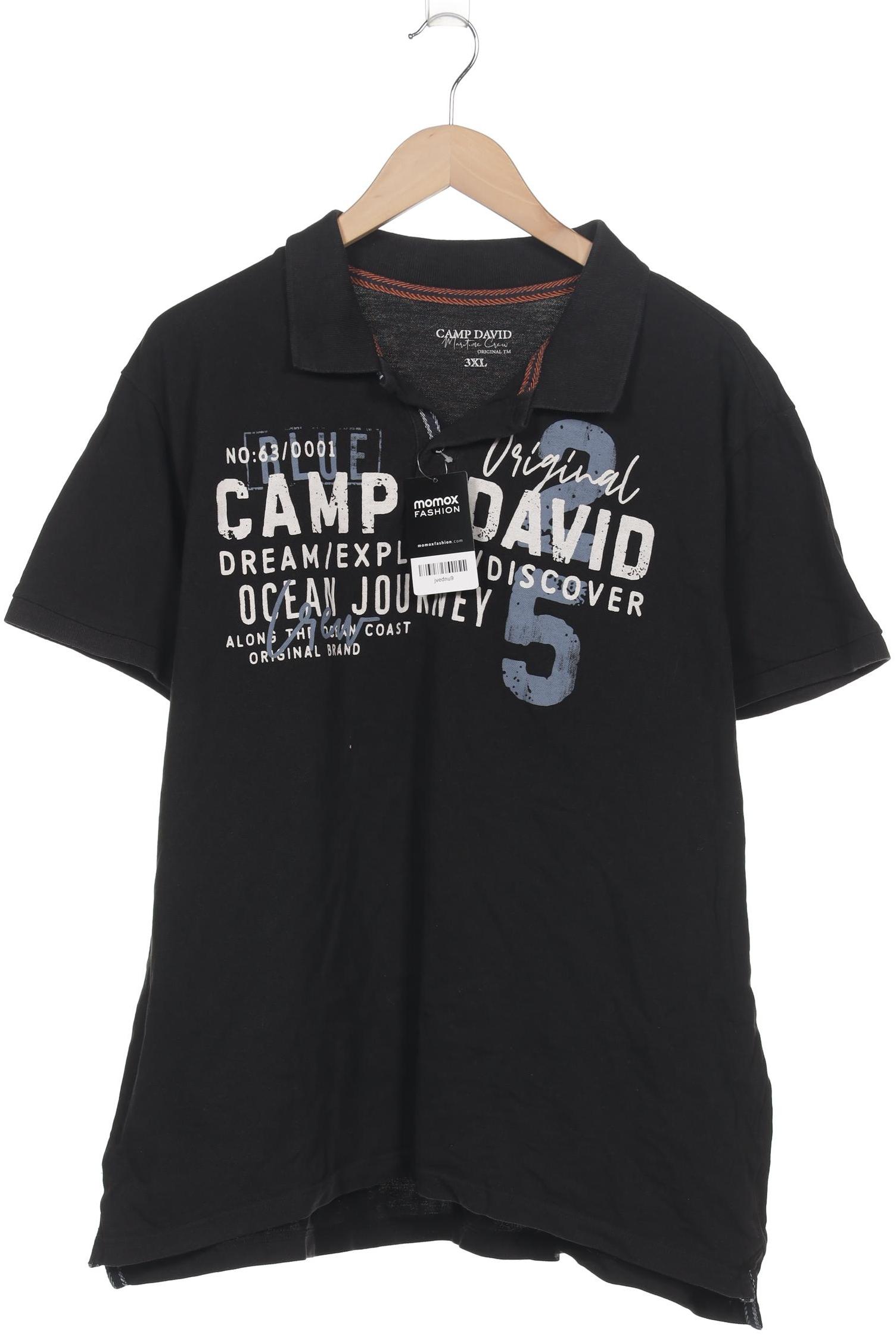 

Camp David Herren Poloshirt, schwarz, Gr. 58