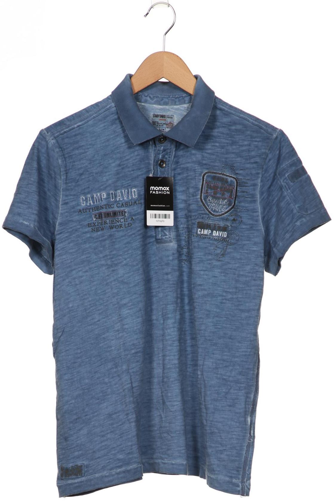 

Camp David Herren Poloshirt, blau