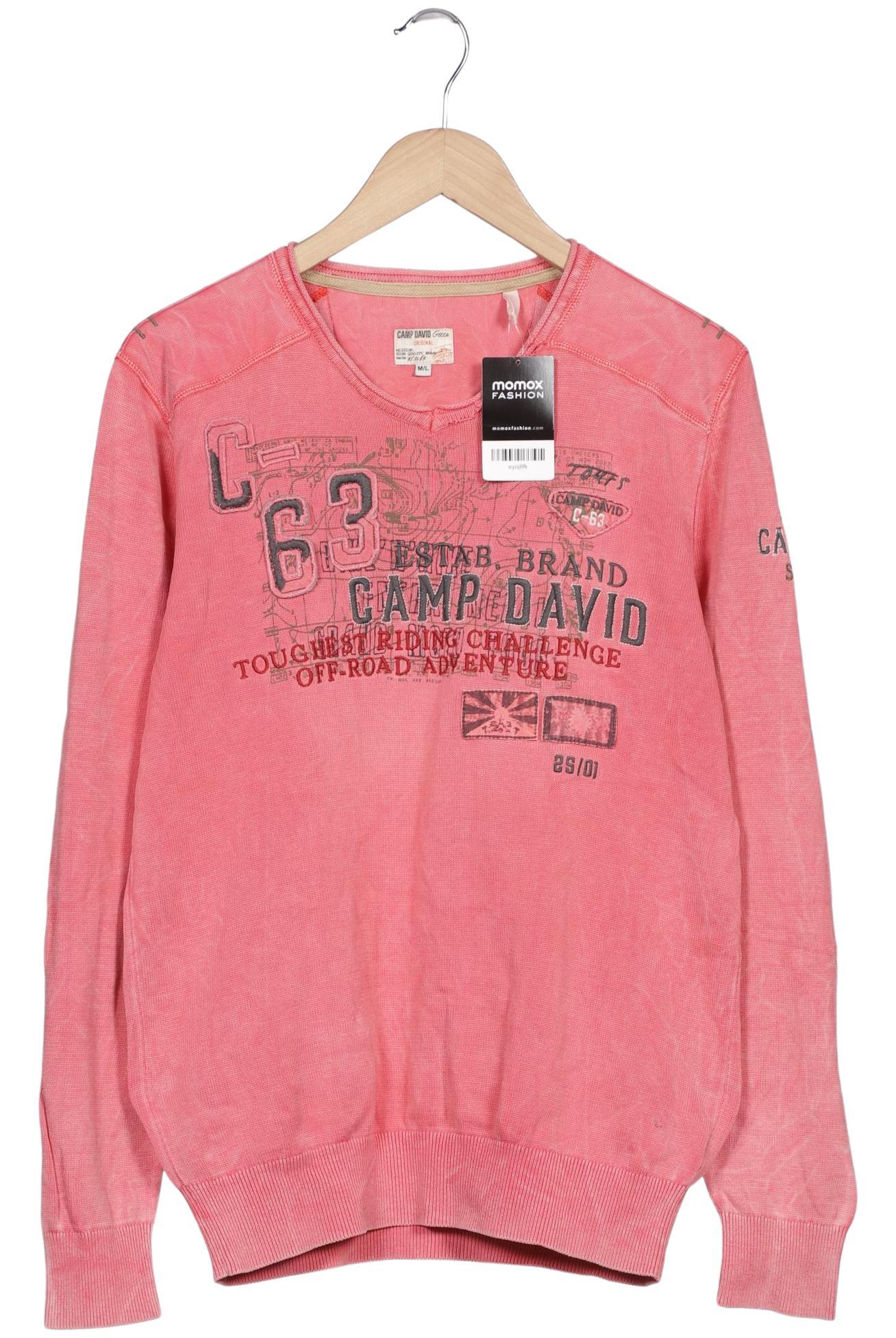 

Camp David Herren Sweatshirt, pink, Gr. 48