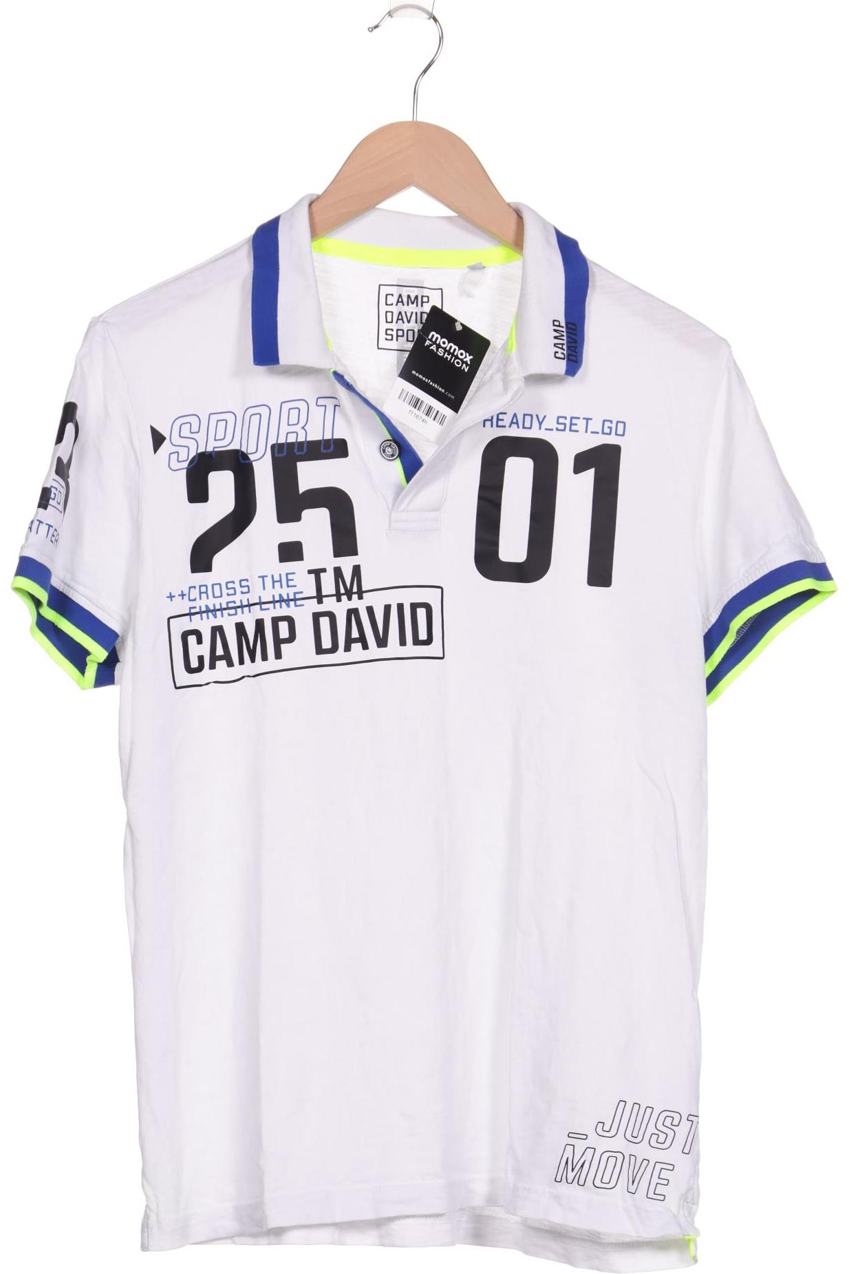 

Camp David Herren Poloshirt, weiß