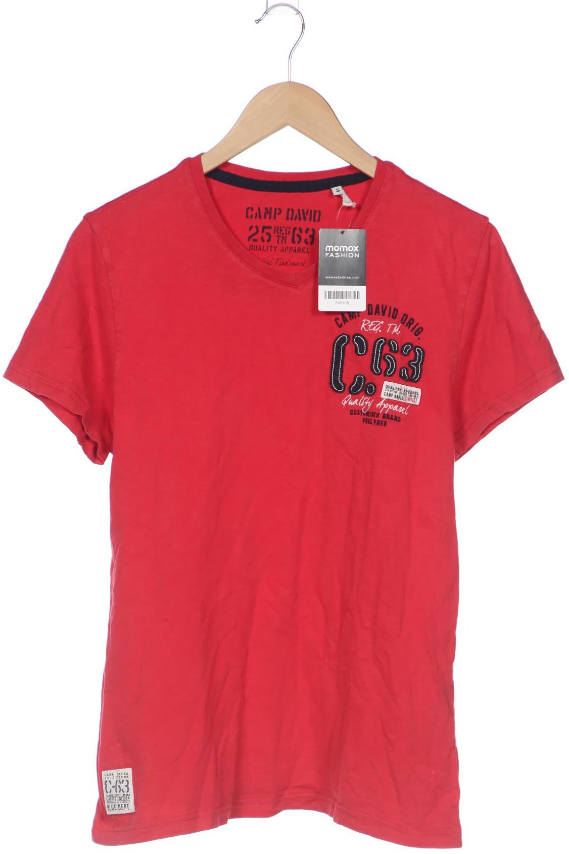 

Camp David Herren T-Shirt, rot, Gr. 46