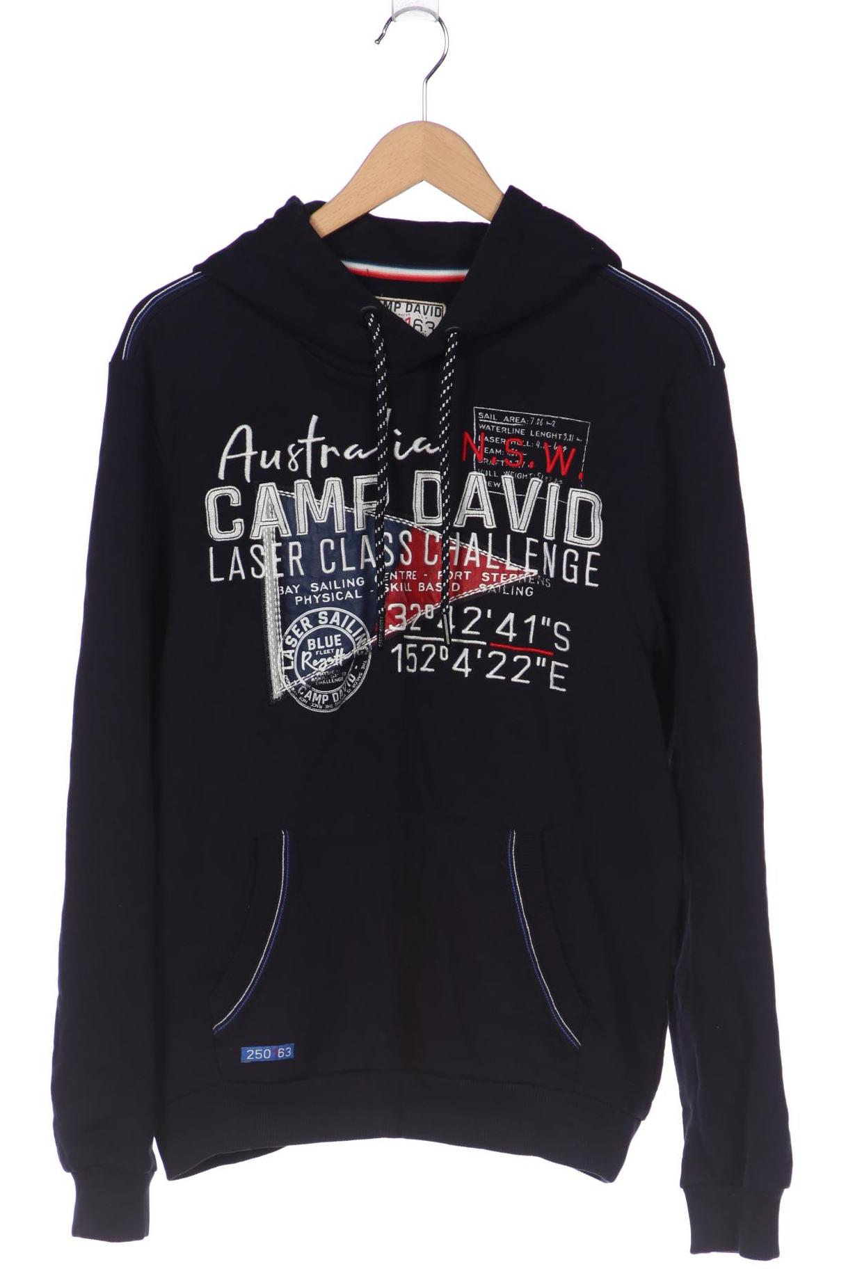 

Camp David Herren Kapuzenpullover, marineblau