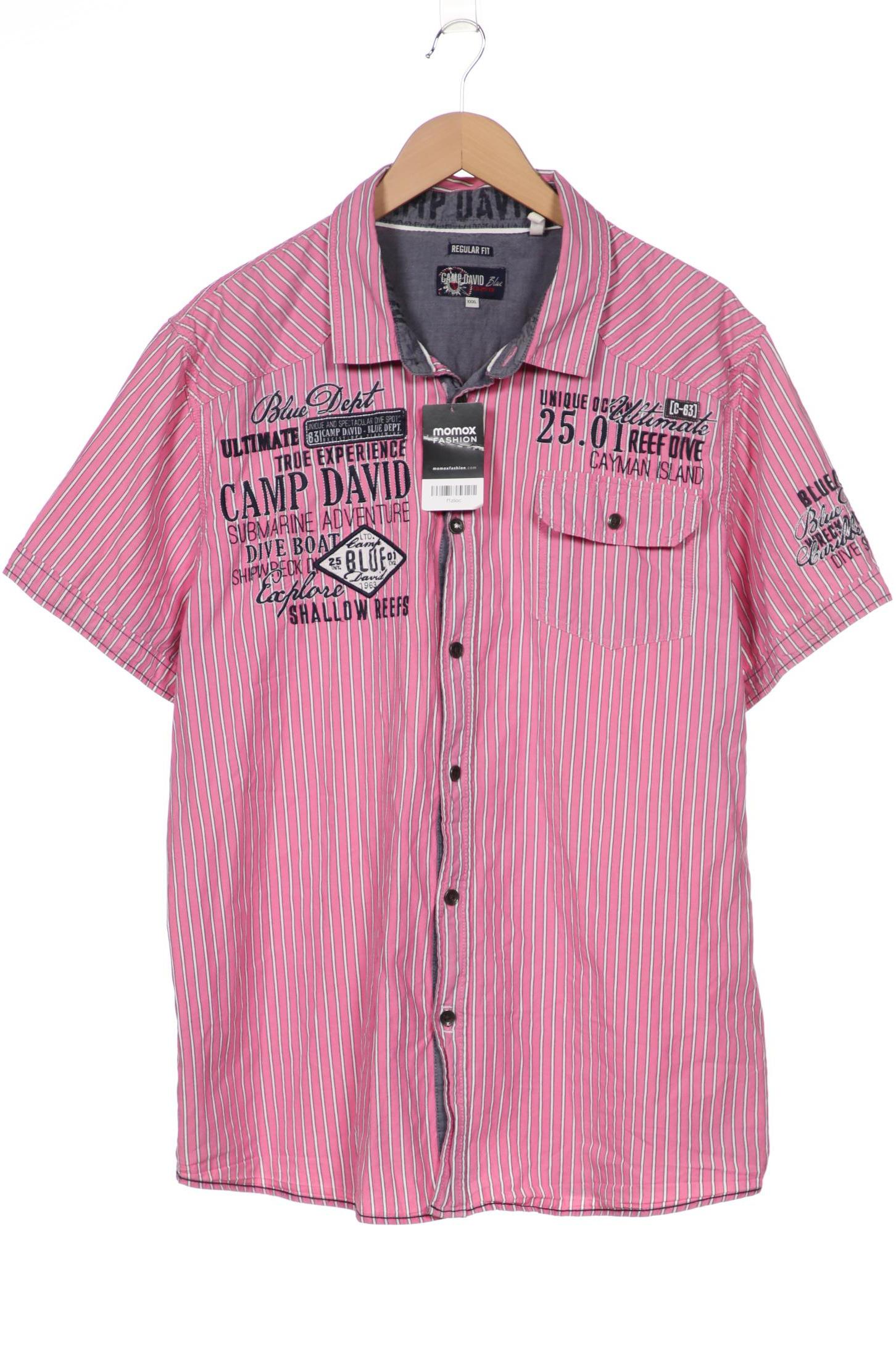 

Camp David Herren Hemd, pink