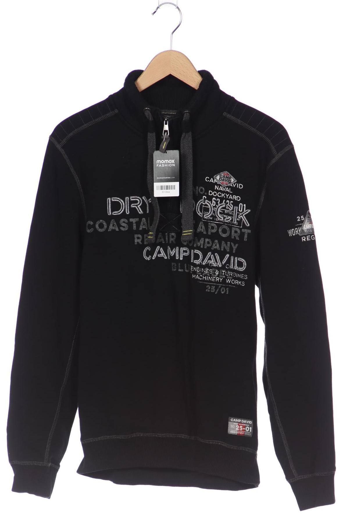 

Camp David Herren Sweatshirt, schwarz