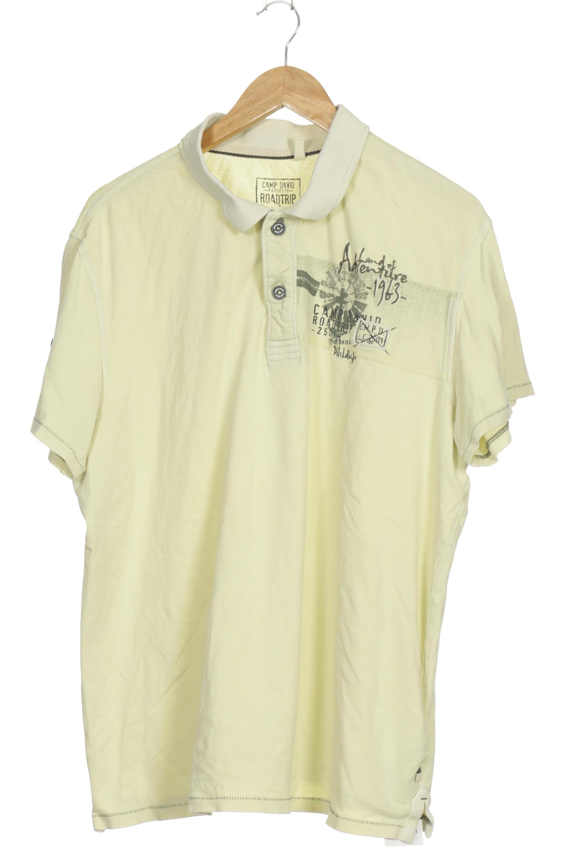 

Camp David Herren Poloshirt, gelb, Gr.