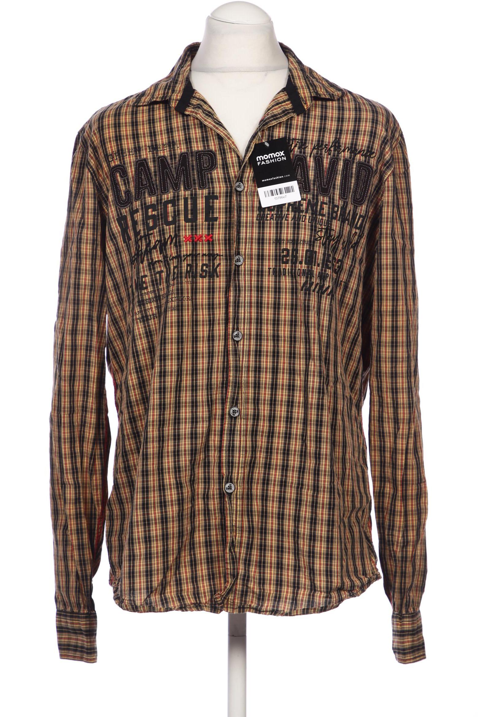 

Camp David Herren Hemd, beige