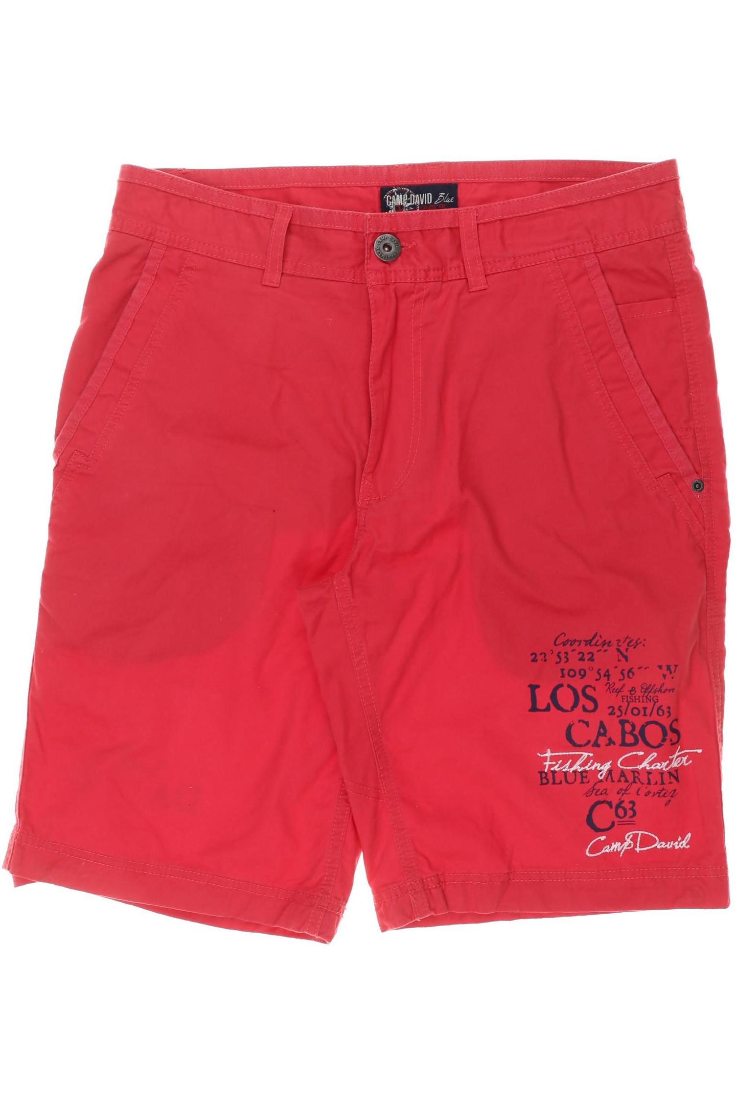 

Camp David Herren Shorts, rot, Gr. 30